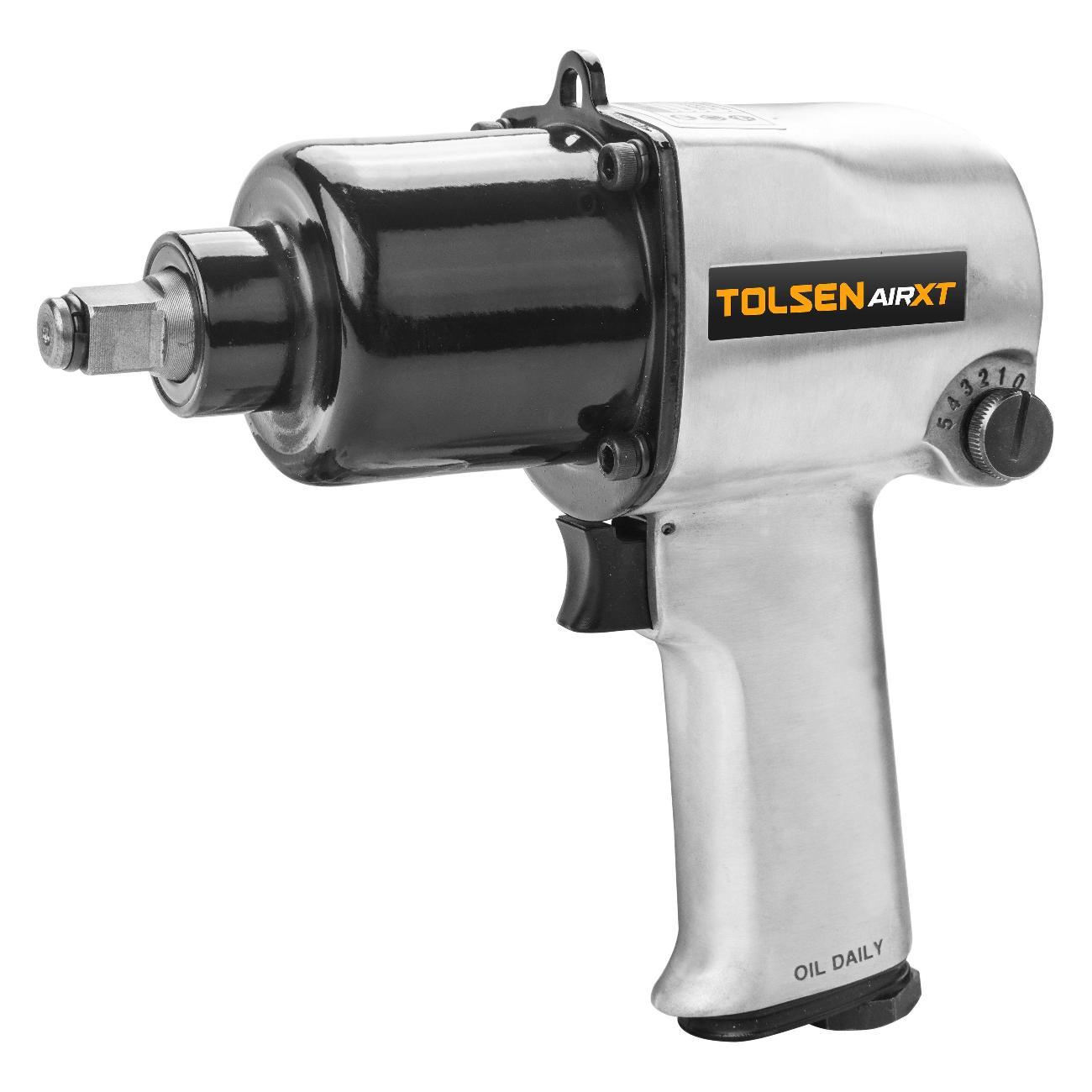 Гайковерт TOLSEN Гайковерт пневматический ударный 1/2", 850 Нм TT73361