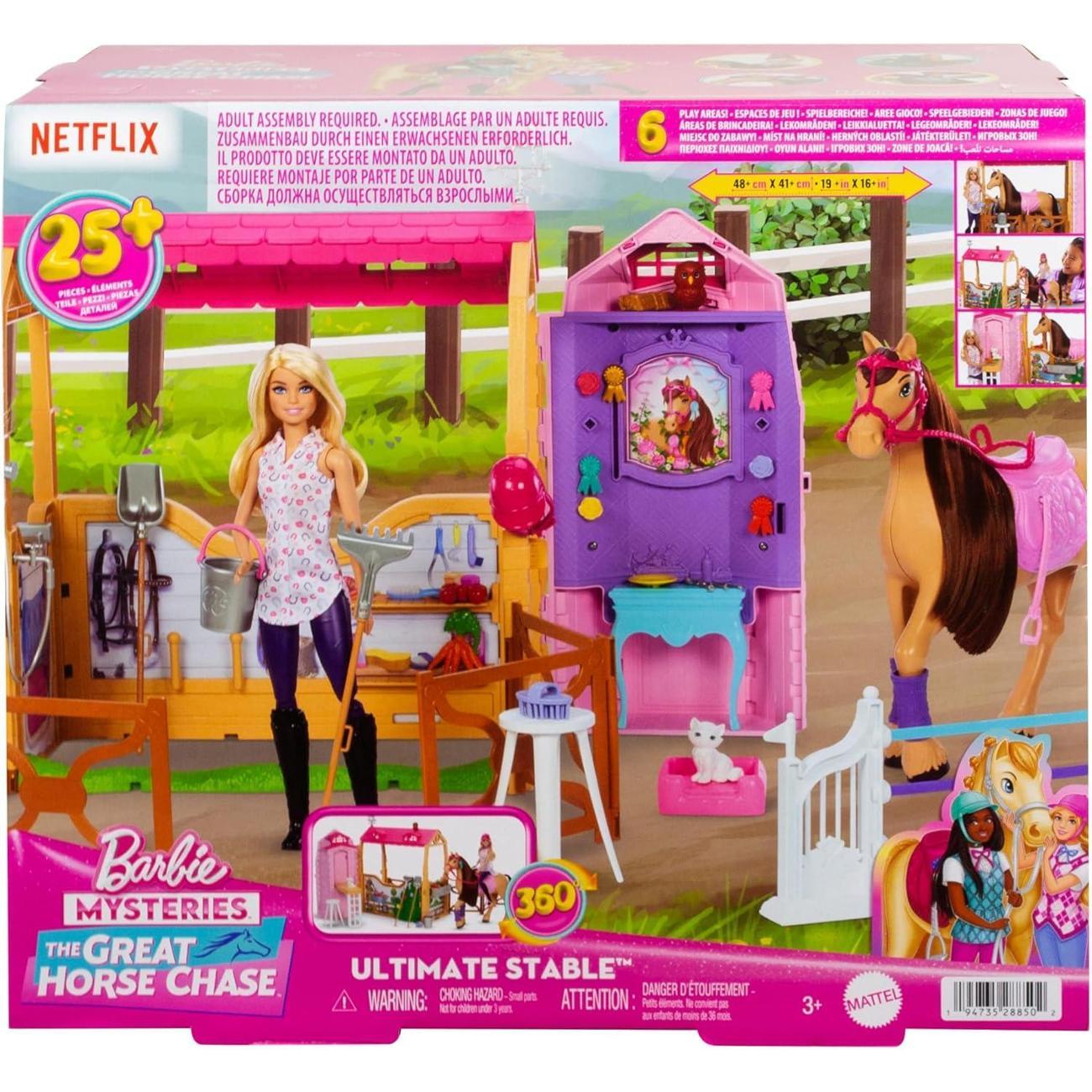Кукла Mattel Mysteries The Great Horse Chase JDN43