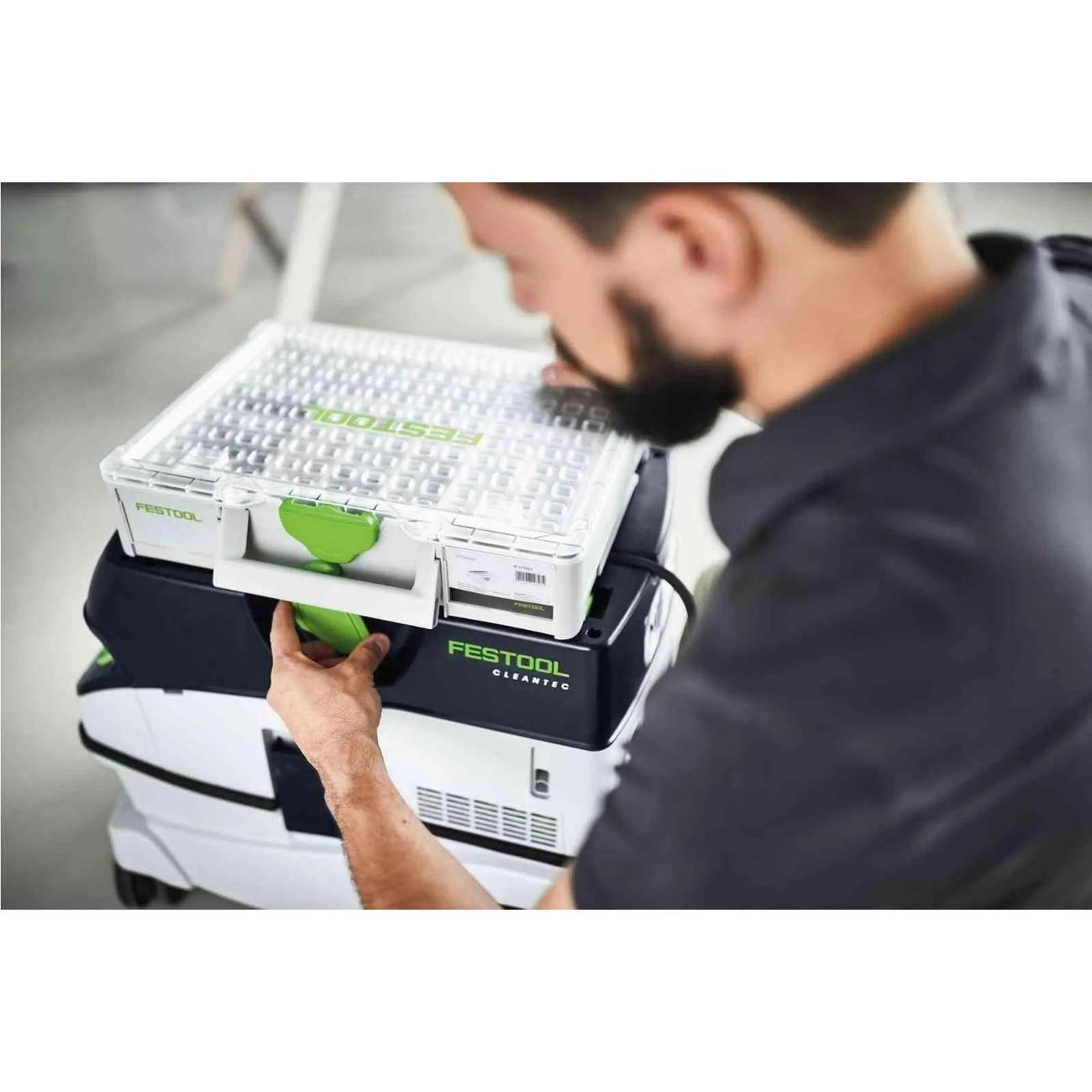 Ящик для хранения инструмента Festool Органайзер-систейнер SYS3 ORG M 89 22xESB 204852