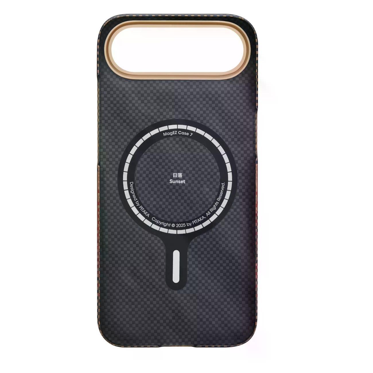 Чехол для смартфона, телефона Pitaka Ultra-Slim Case для iPhone 17 Air, Sunset (KI1702SA)
