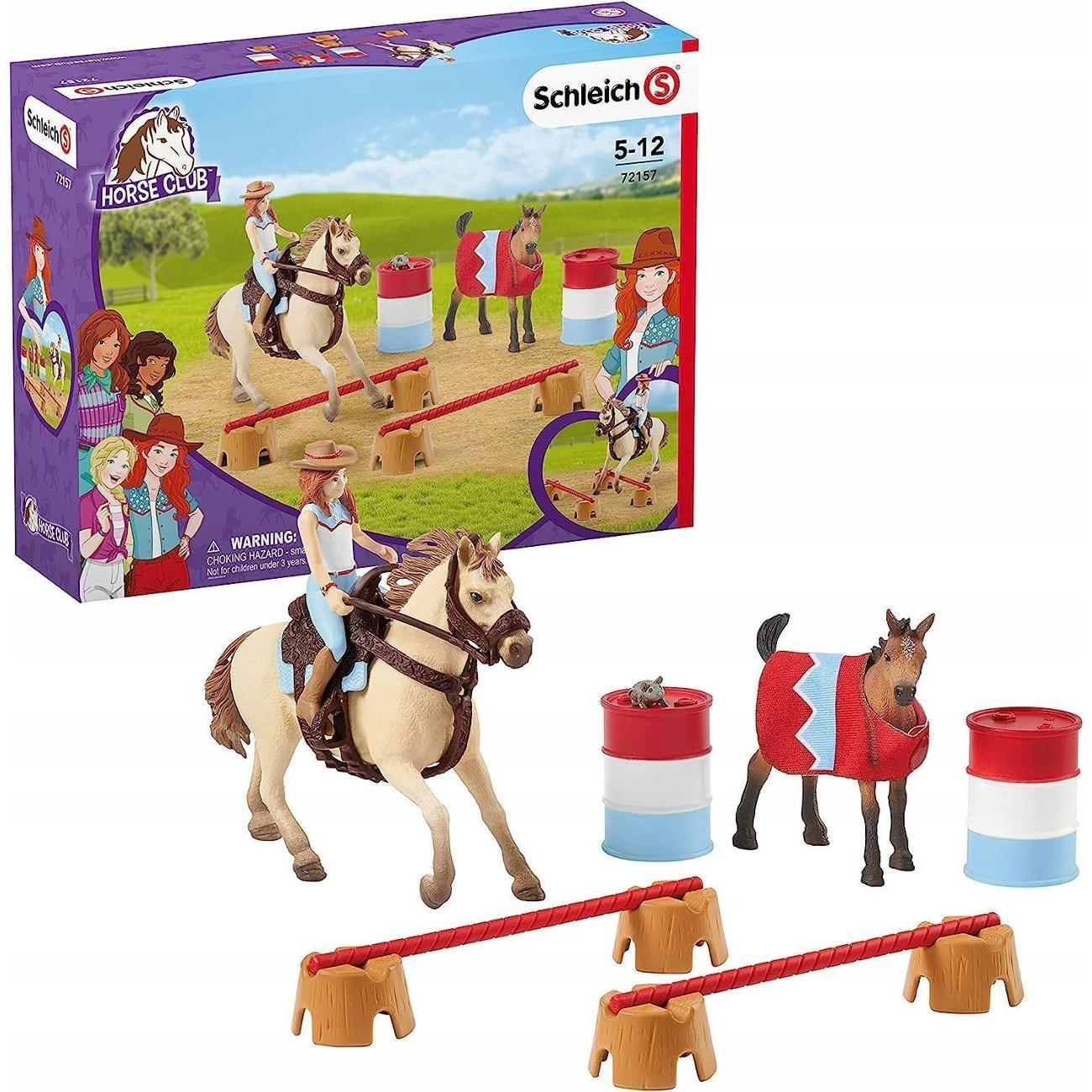 Фигурка Schleich Horse Club - Игровой набор Шляйх Первые шаги на ранчо Лошади 72157