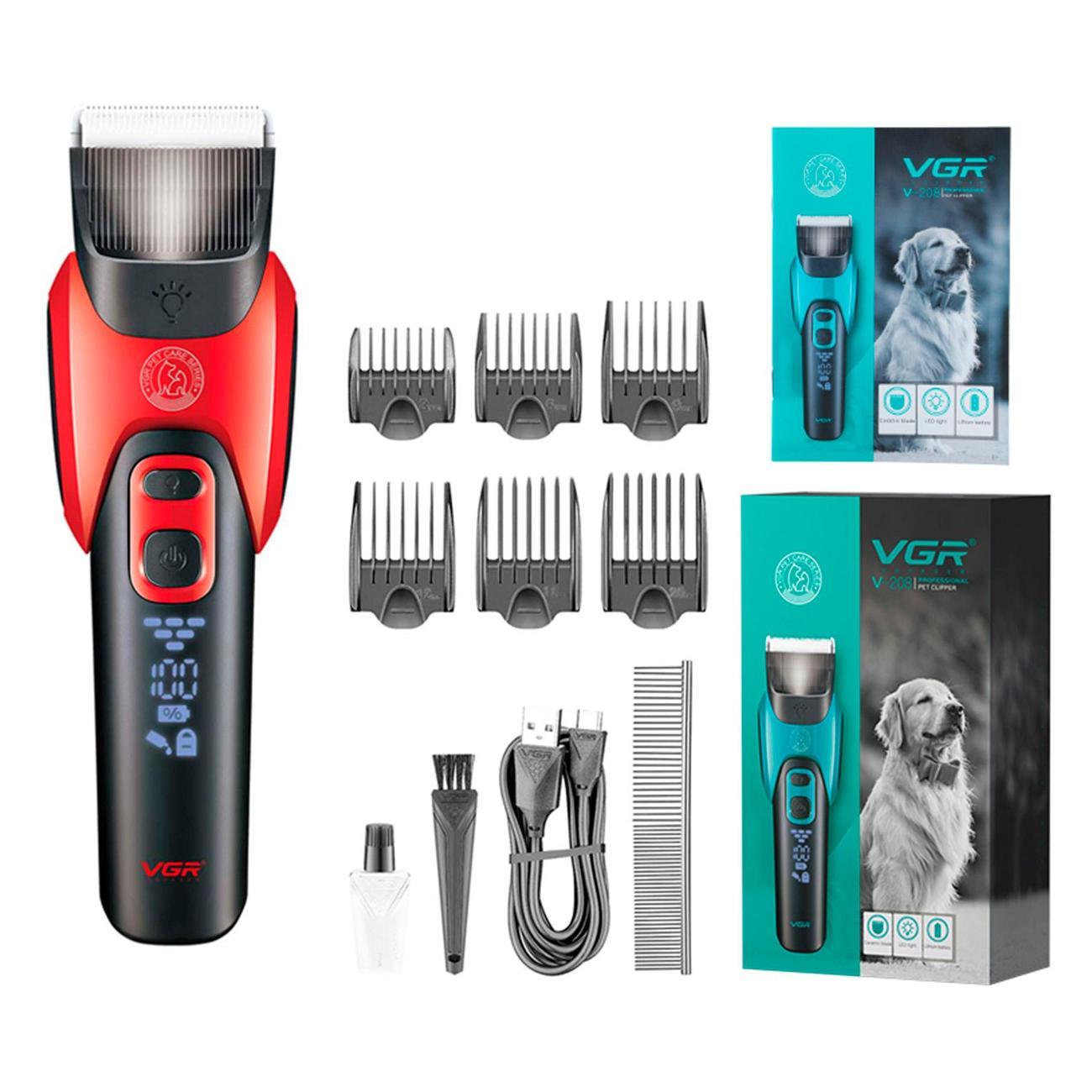 Машинка для стрижки животных VGR Professional V-208