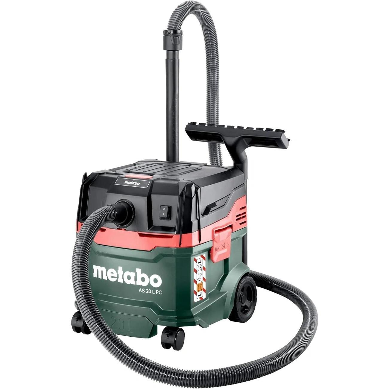 Пылесос строительный metabo AS 20 L PC (602083000)