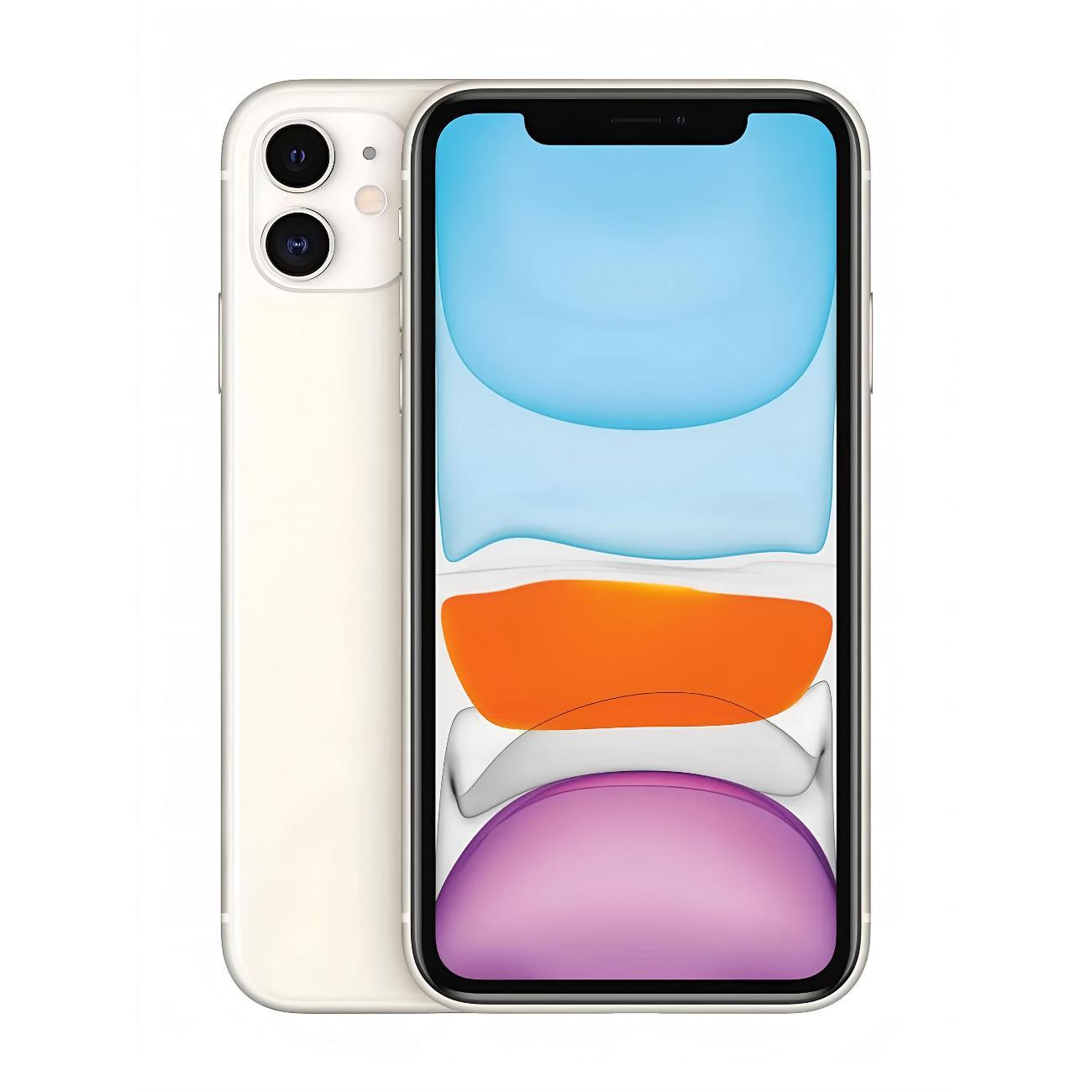 Смартфон APPLE iPhone 11 128 ГБ Белый (Восстановленный)