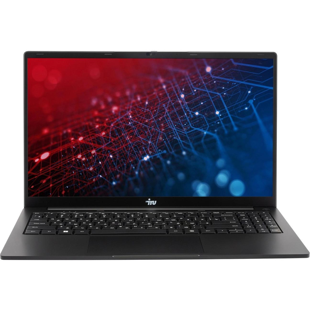 Ноутбук iRU Strato 15ALID5 Core i5 1235U 8Gb/256Gb Intel UHD Graphics IPS FHD (1920x1080) Windows 11 Pro black WiFi BT Cam 6000mAh (2150071)