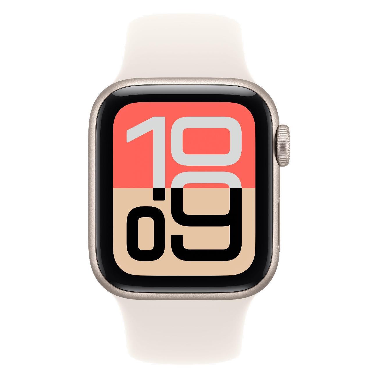 Смарт-часы Apple Смарт-часы Apple Watch SE (2025) 40mm Starlight Sport Band Starlight