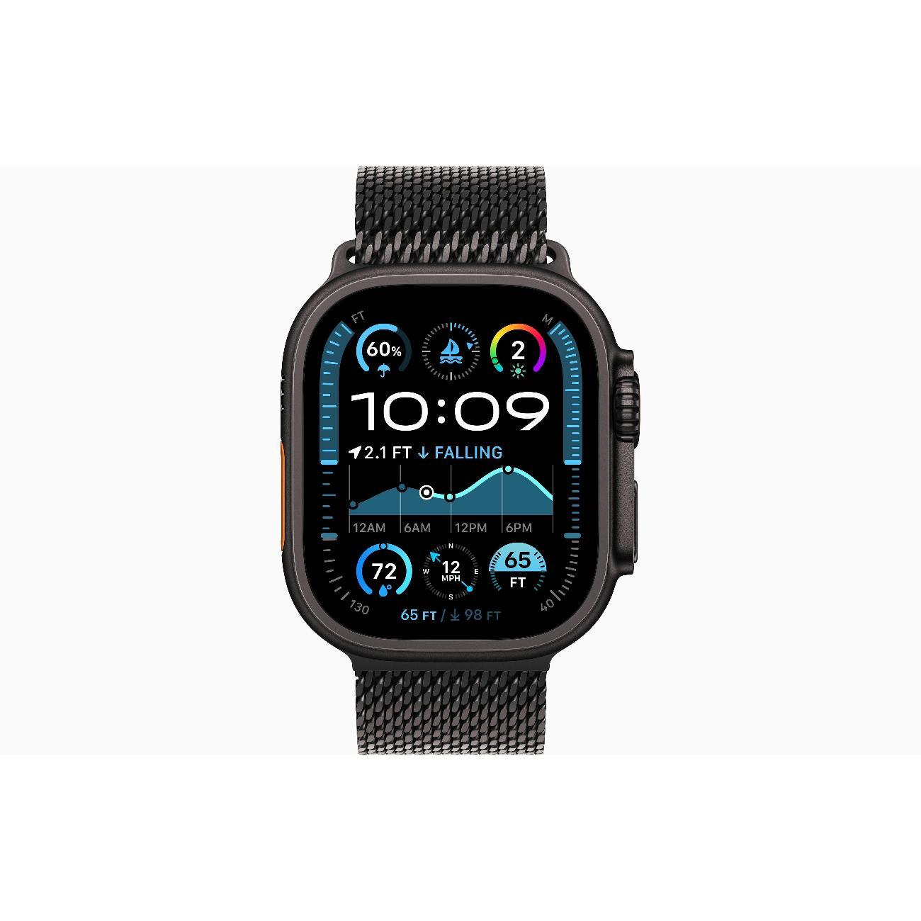 Смарт-часы Apple Watch Ultra 2 Black Titanium Milanese Loop