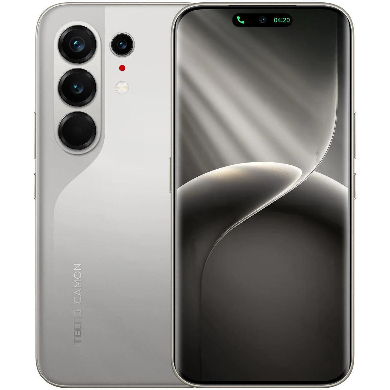 Смартфон TECNO Camon 50 Ultra (CN7C 256+8 NEBULA TITANIUM)