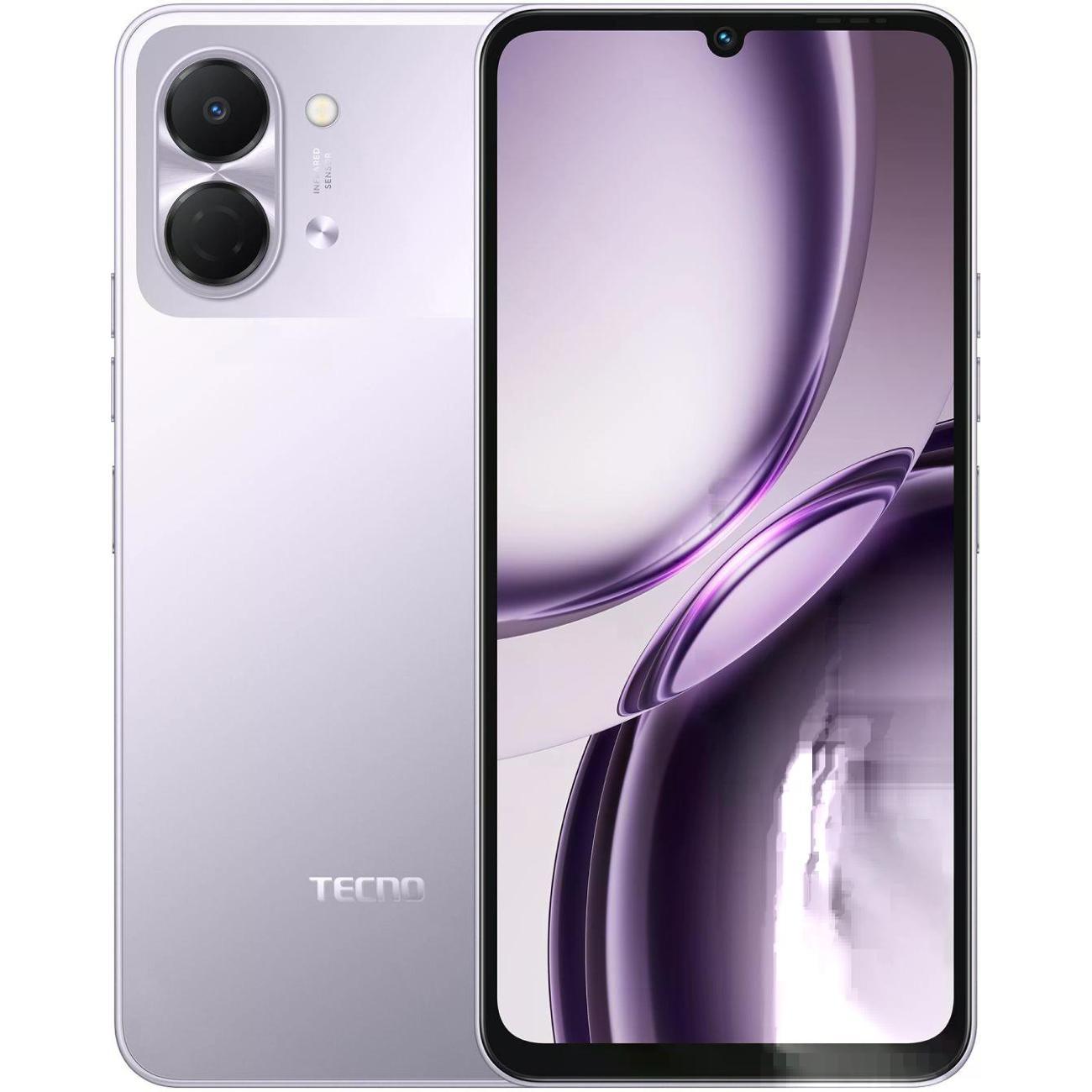 Смартфон TECNO Spark Go 3 (KN3 128+4 AURORA PURPLE)