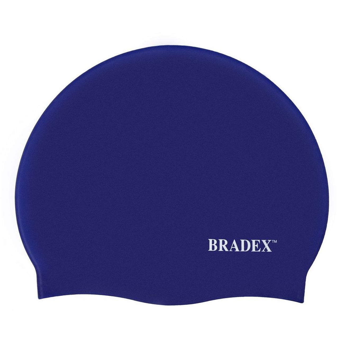 Шапочка для плавания Bradex SF 0327 силикон, темно-синяя