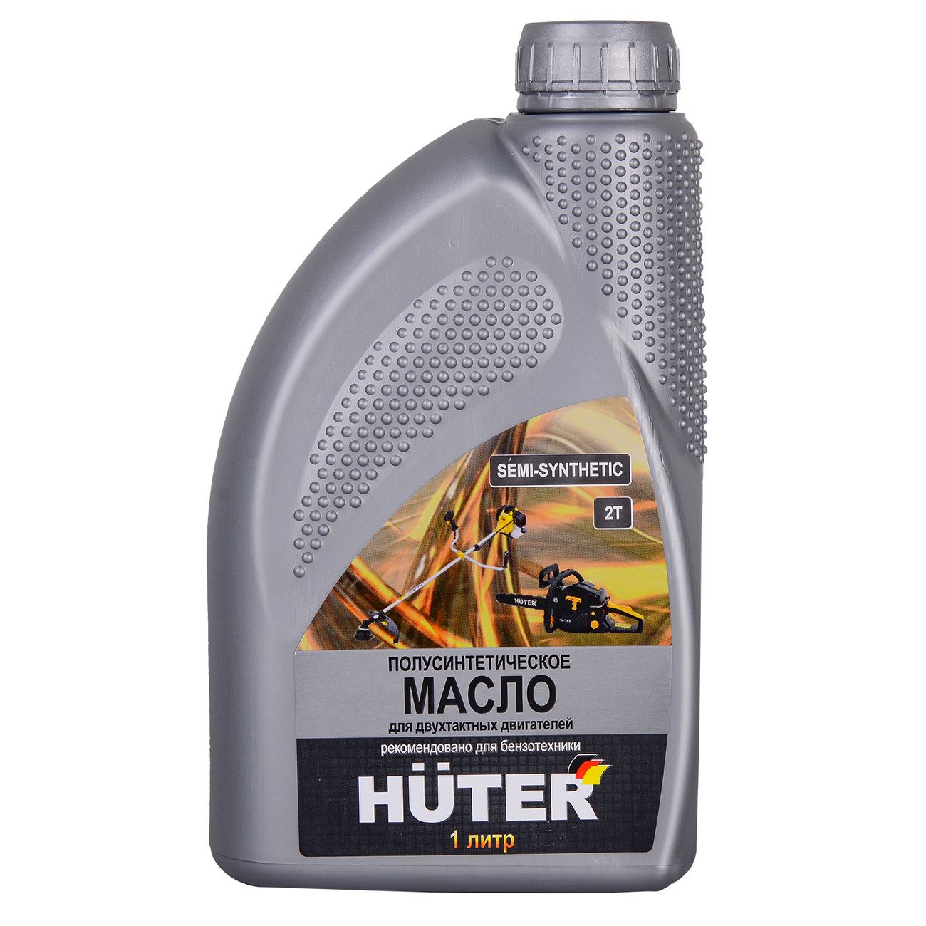 Масло для садовой техники Huter 73/8/3/2 2Т 1л полусинтетическое