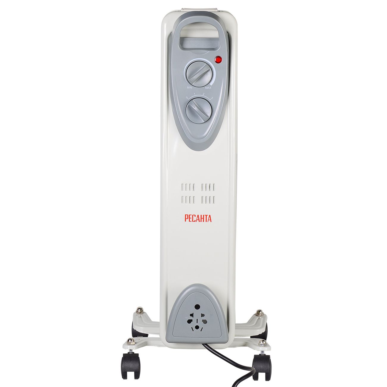 Радиатор масляный Ресанта ОМ-5Н 1кВт (67/3/6)