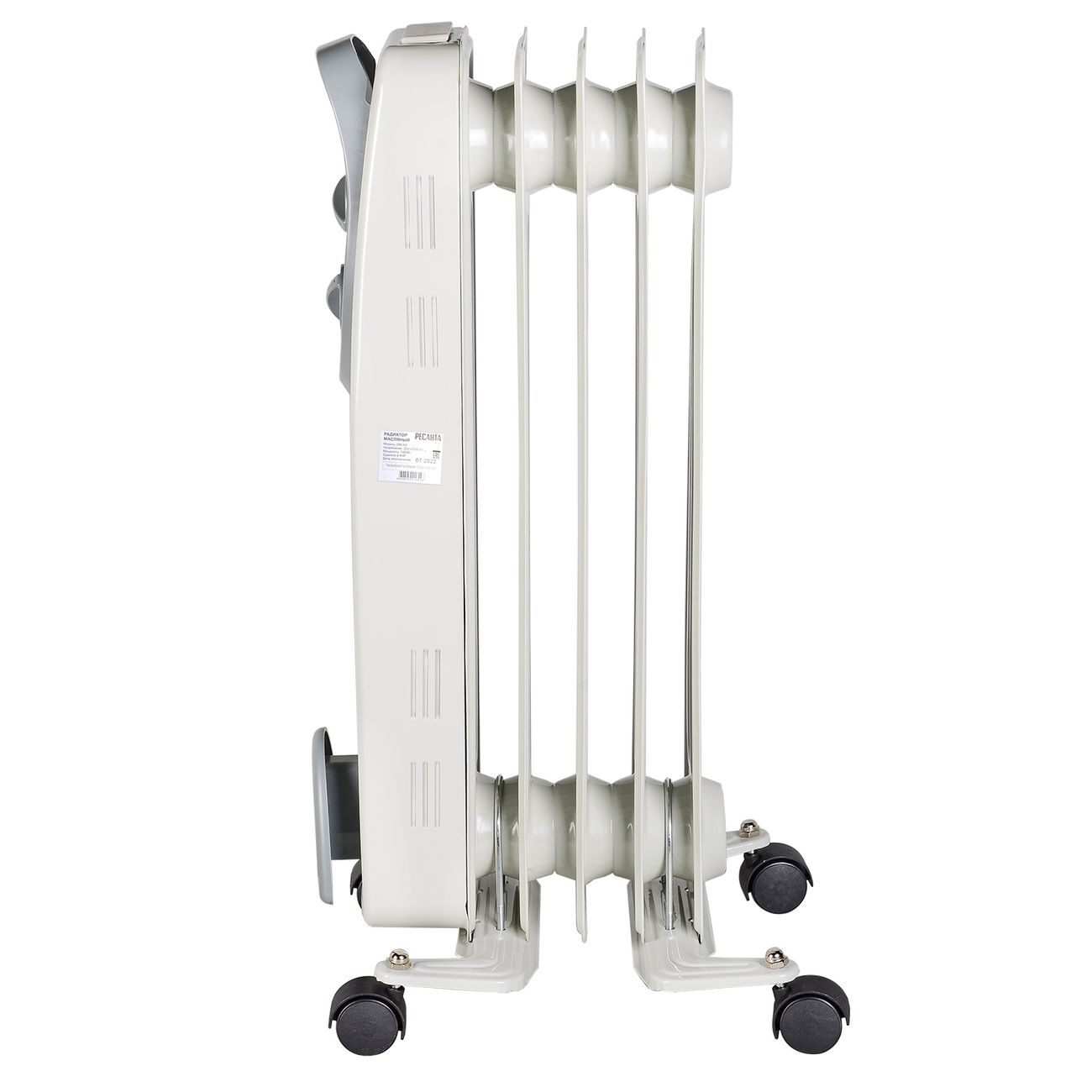 Радиатор масляный Ресанта ОМ-5Н 1кВт (67/3/6)