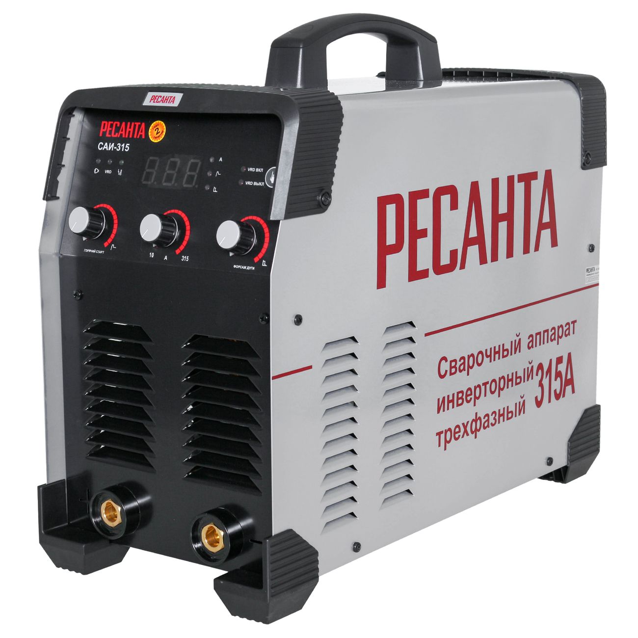 Сварочный аппарат, инвертор Ресанта САИ 315 3ф (65/25) фото