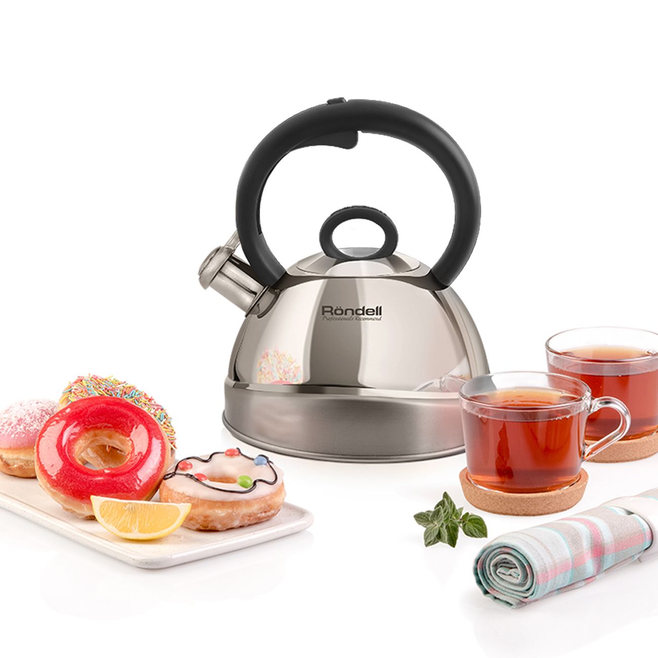 Чайник Rondell Odem RDS-1059 серебристый