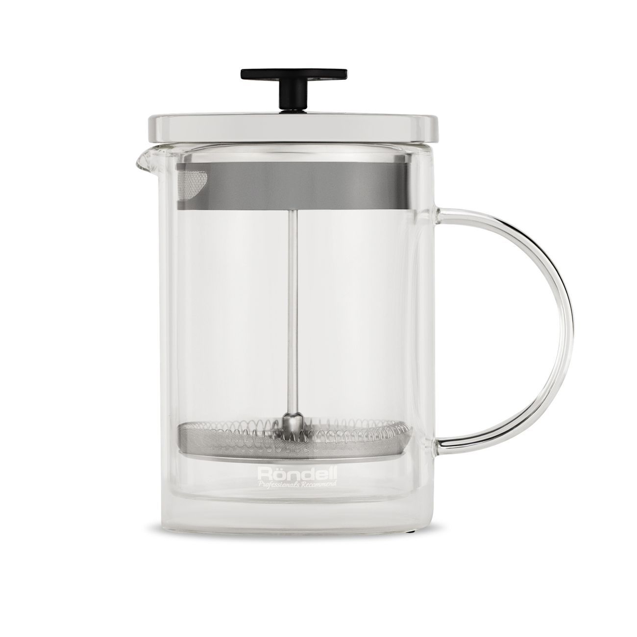 Френч-пресс Rondell RDS-1063 Dual 800мл с двойными стенками