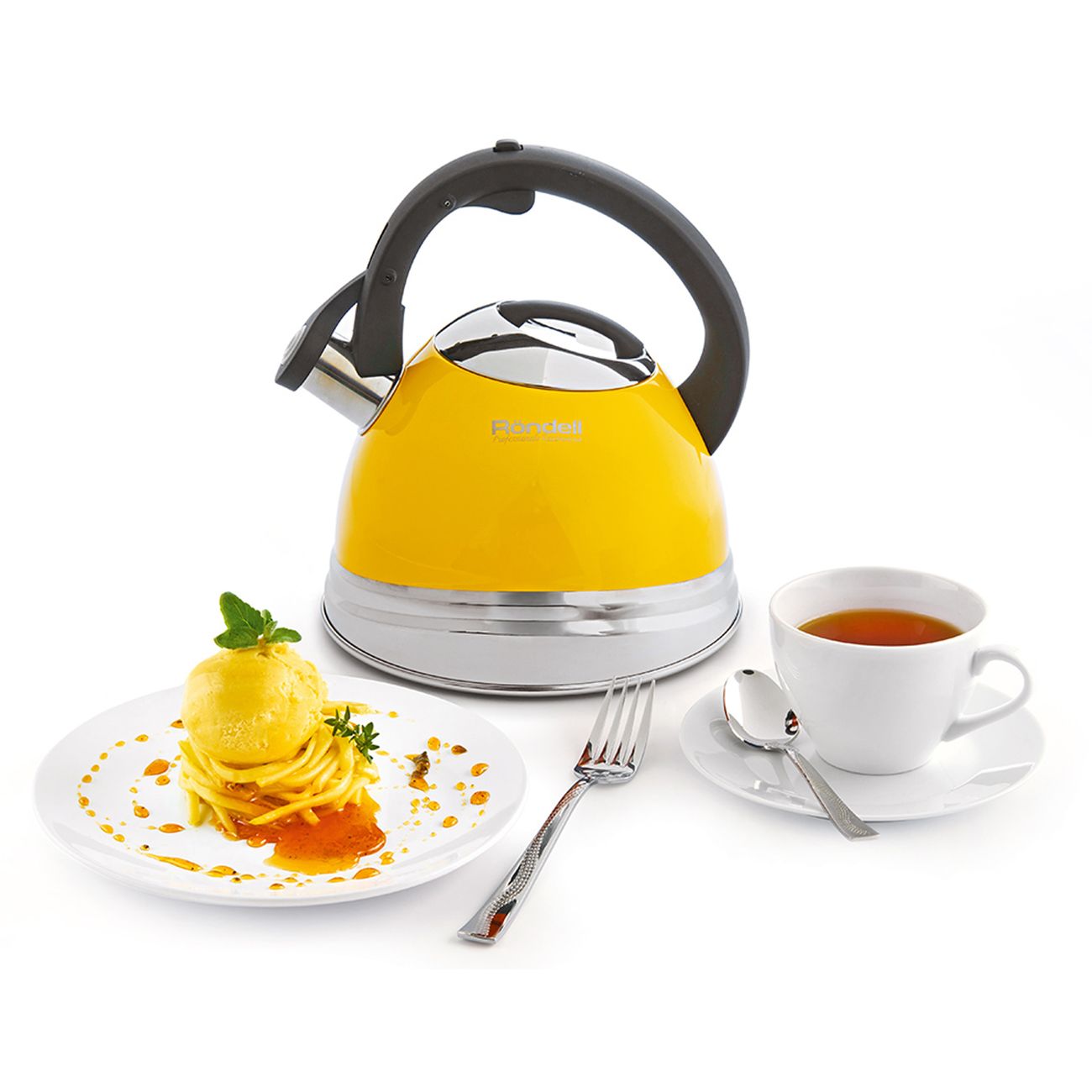 Чайник Rondell Sole RDS-908 желтый