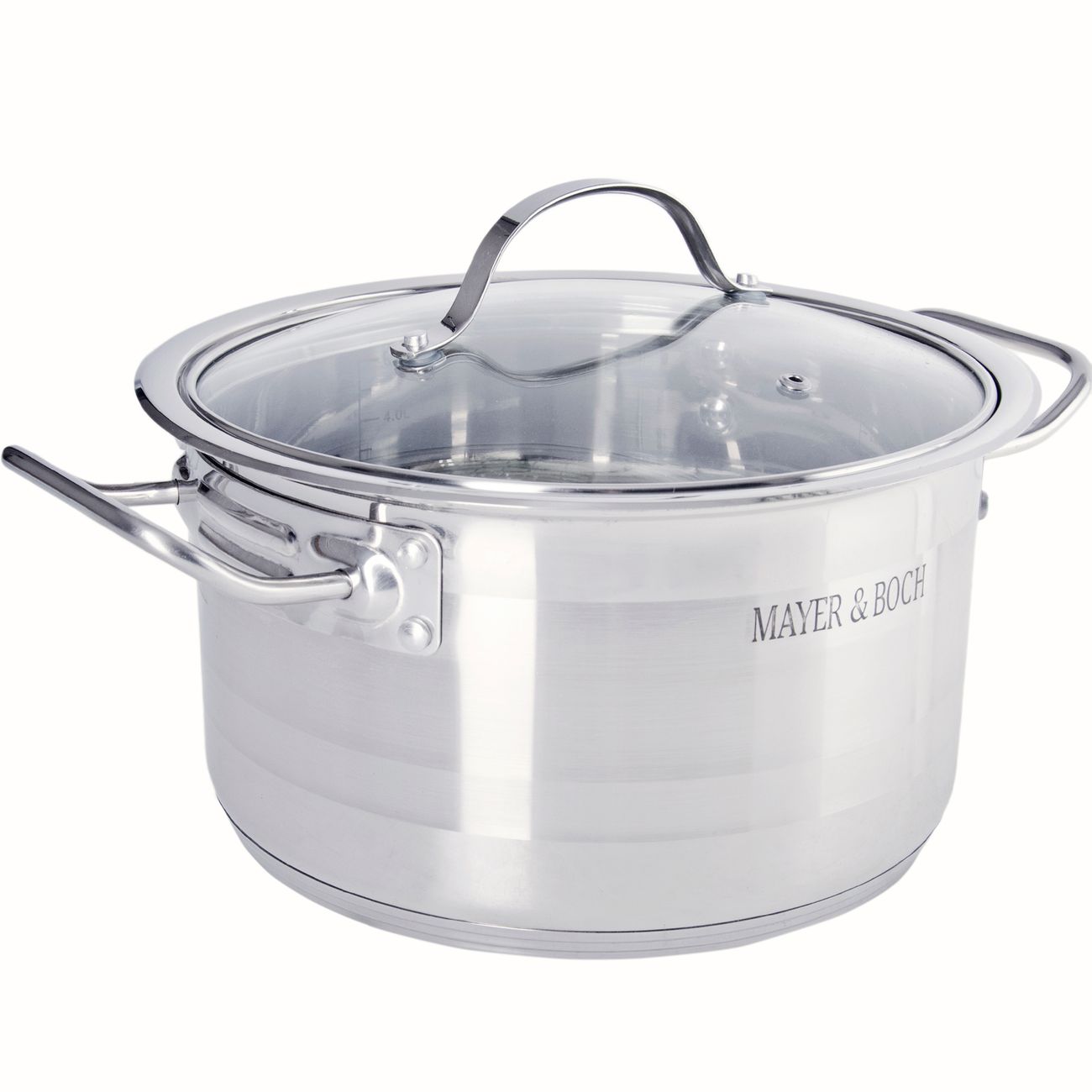 Кастрюля Mayer&Boch 29478 6,3л 24см, с крышкой