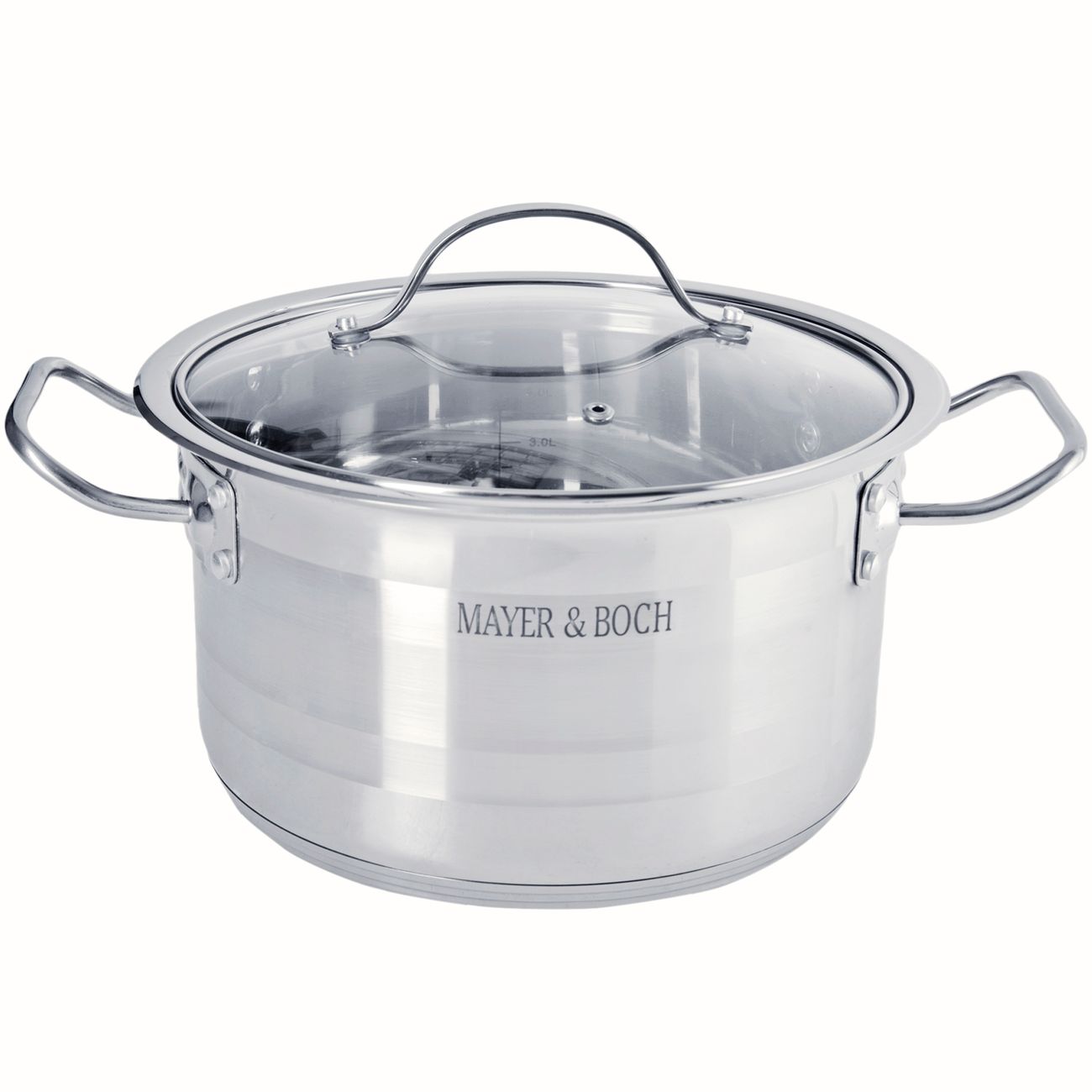 Кастрюля Mayer&Boch 29478 6,3л 24см, с крышкой