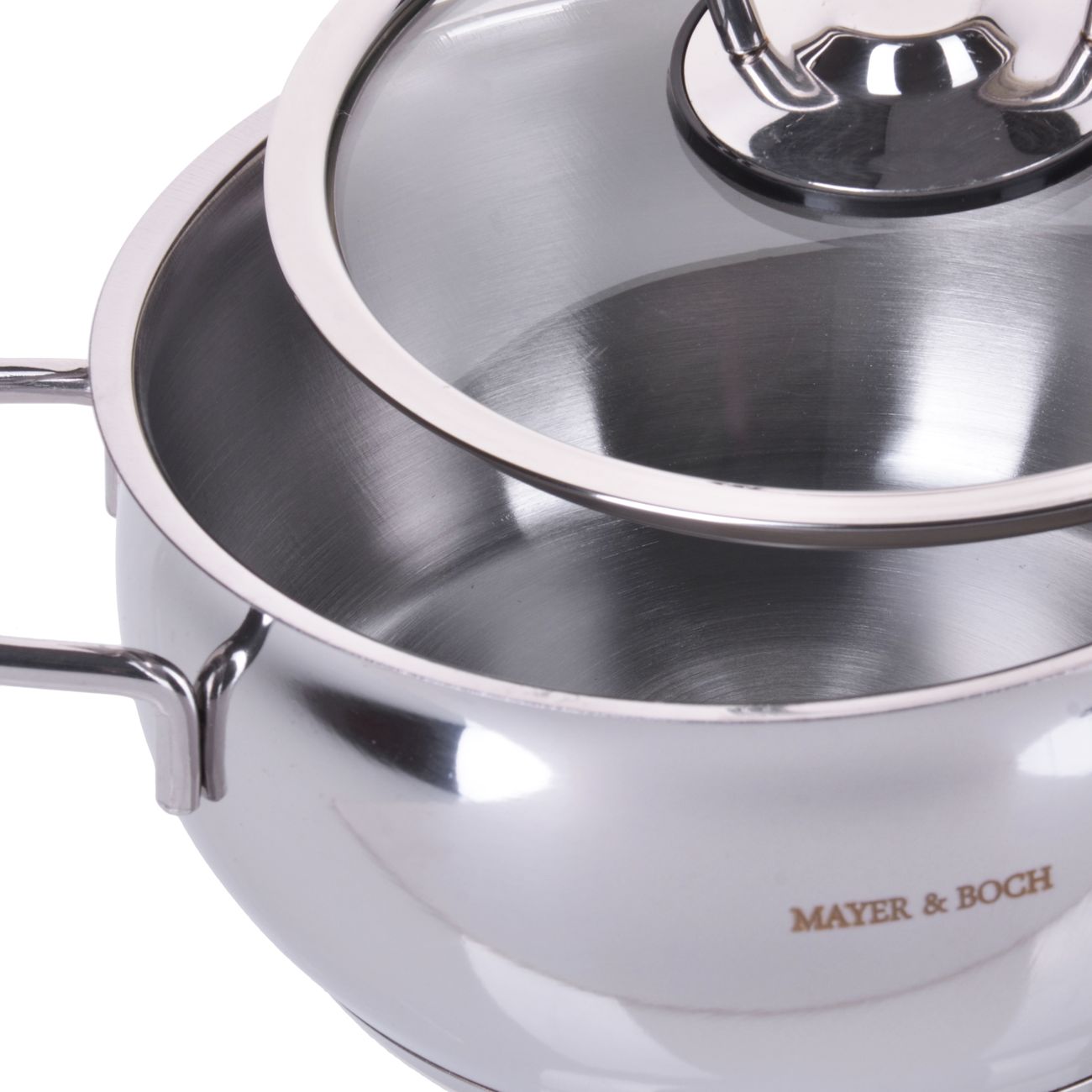 Кастрюля Mayer&Boch 80043 1л 12см, с крышкой