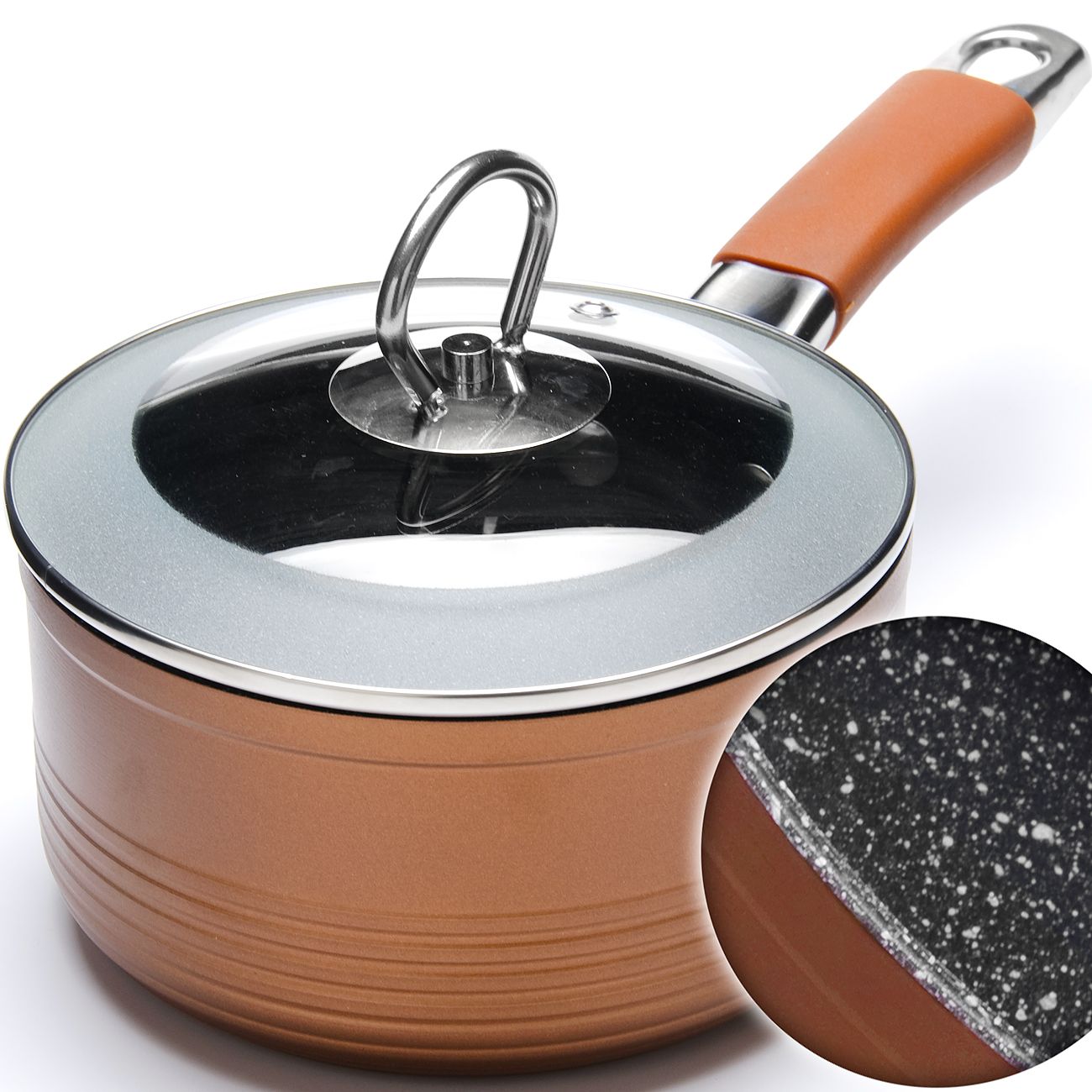 Ковш Mayer&Boch 26854 1,6л 16см, с крышкой