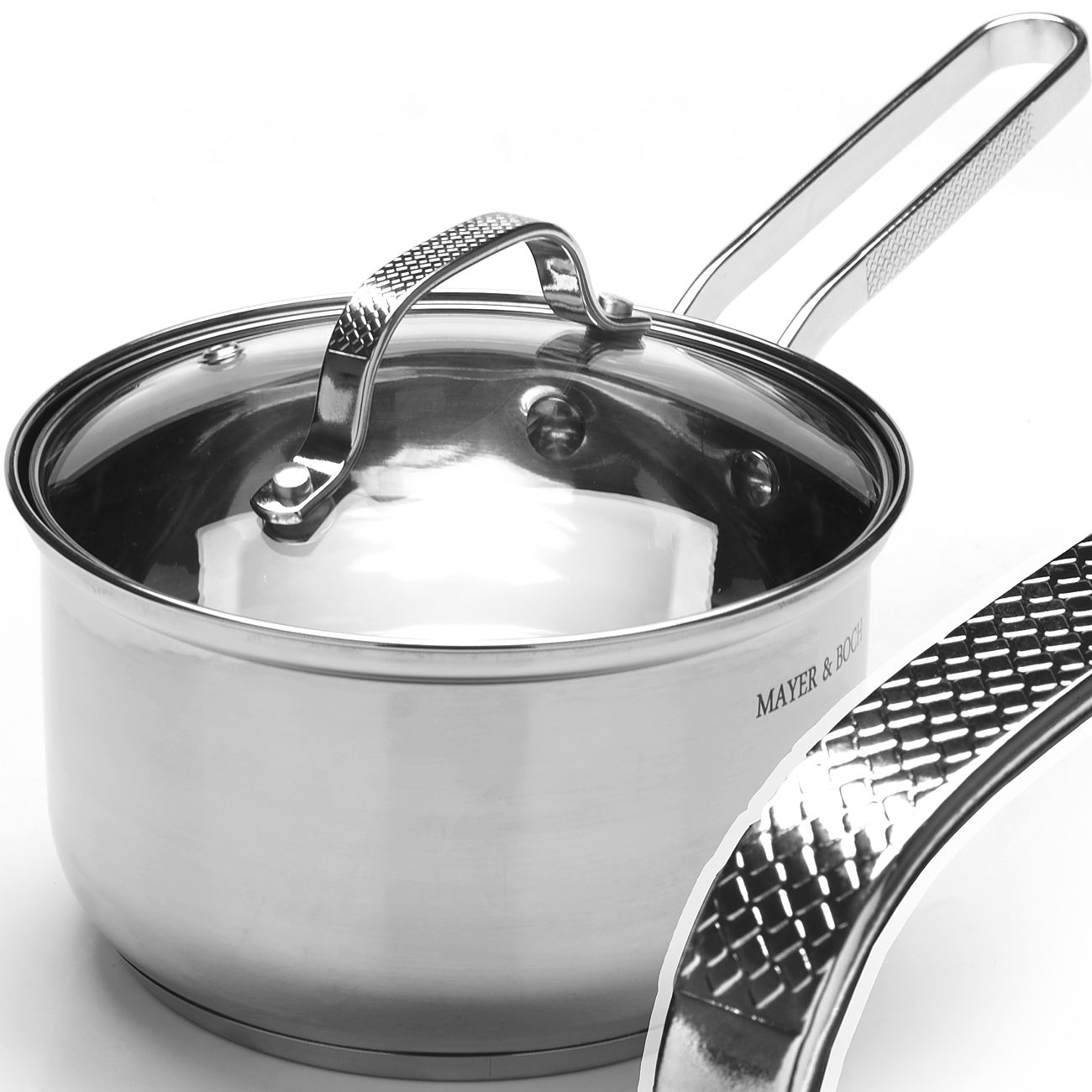 Ковш Mayer&Boch 27519 1,9л 16см, с крышкой