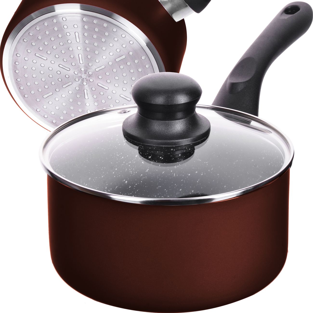 Ковш Mayer&Boch 28545 0,98л 14см, с крышкой