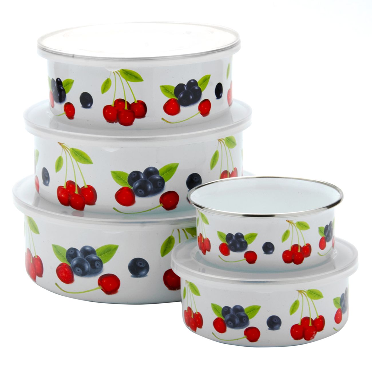 Набор мисок Mayer&Boch 23640 Вишня (5 предметов)