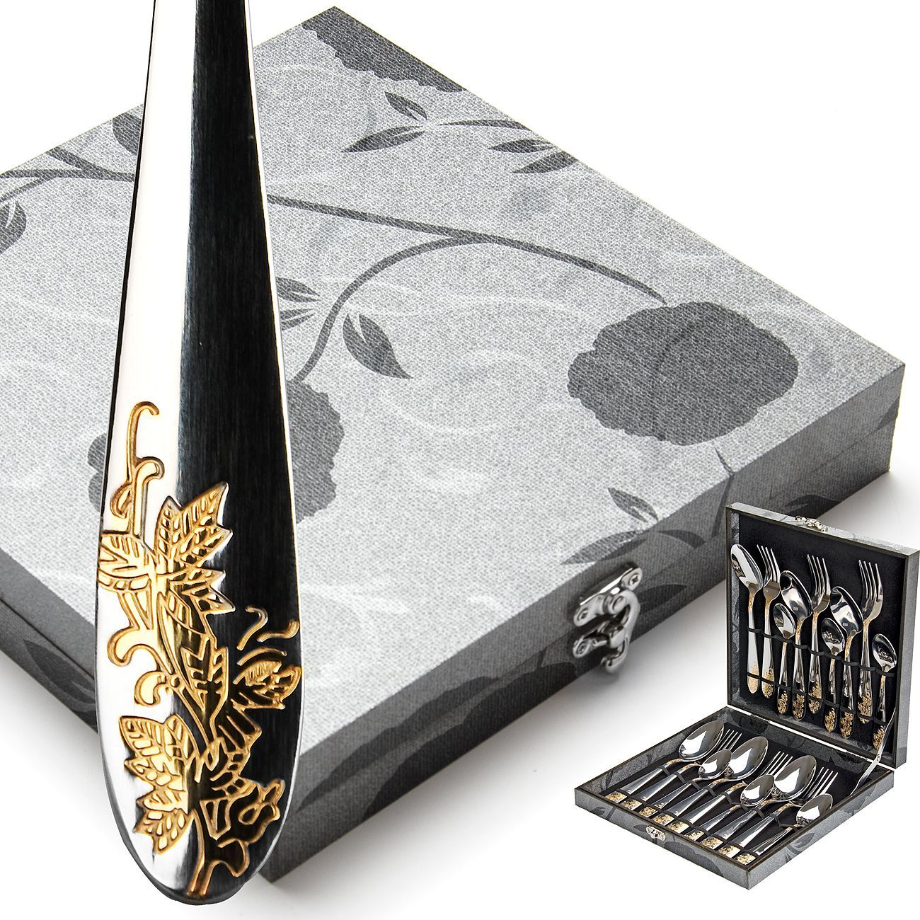 Набор столовых приборов Mayer&Boch 26473 (18 предметов) фото