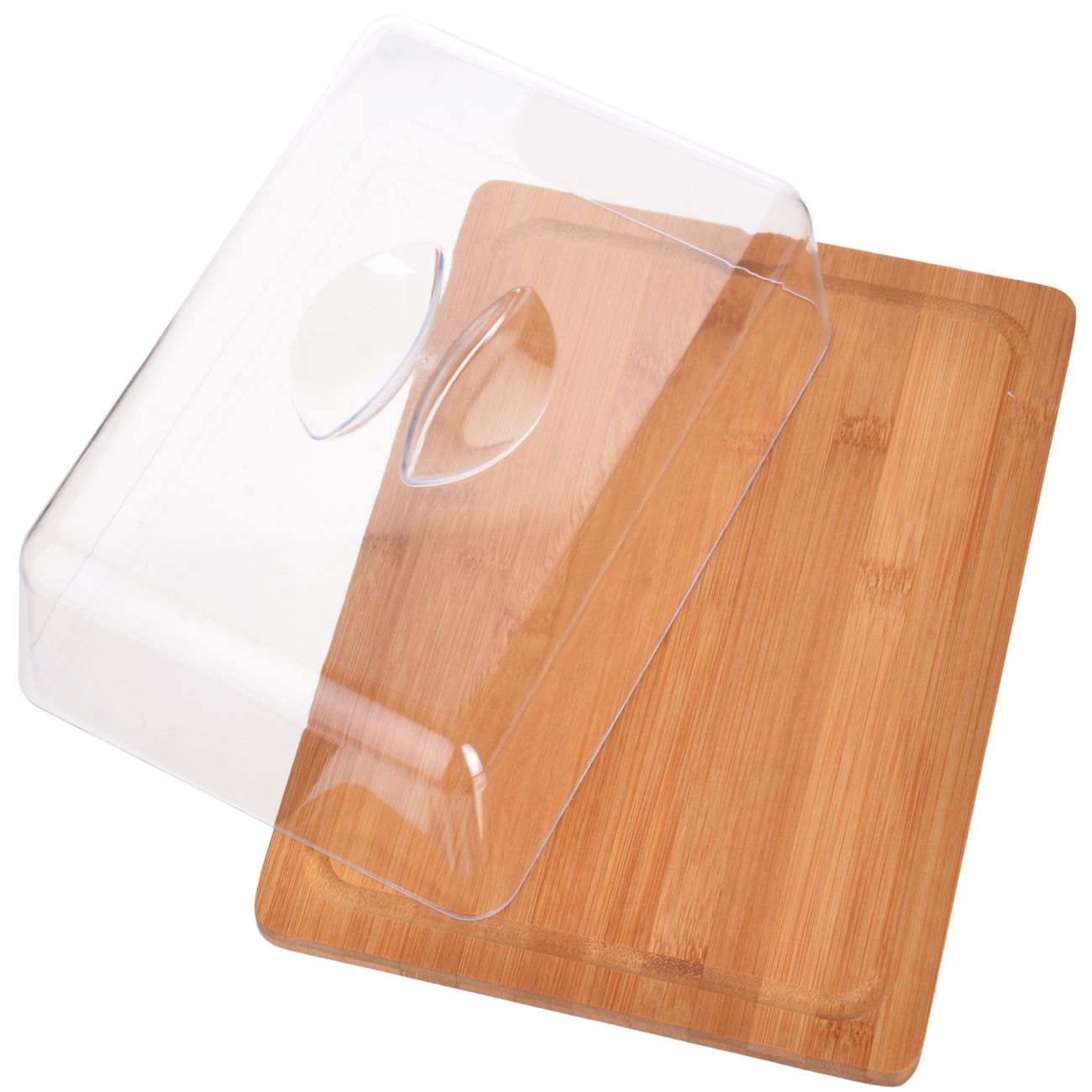 Сырница Mayer&Boch 27346 26,5см бамбук, с крышкой