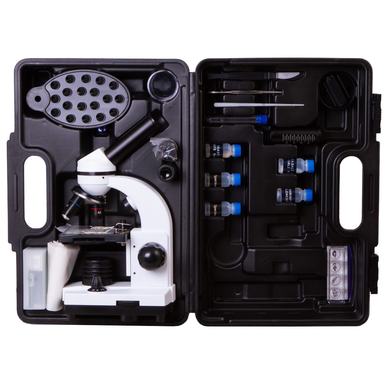 Микроскоп BRESSER Junior Biolux SEL 401600x, White, кейс (75314)