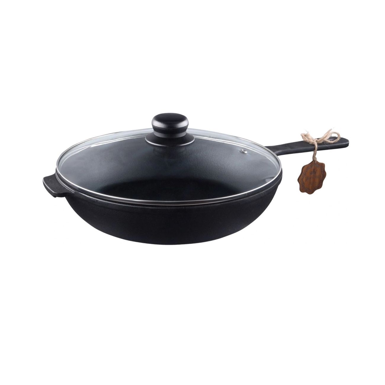 Сковорода Maysternya T204C3 28*6см с крышкой