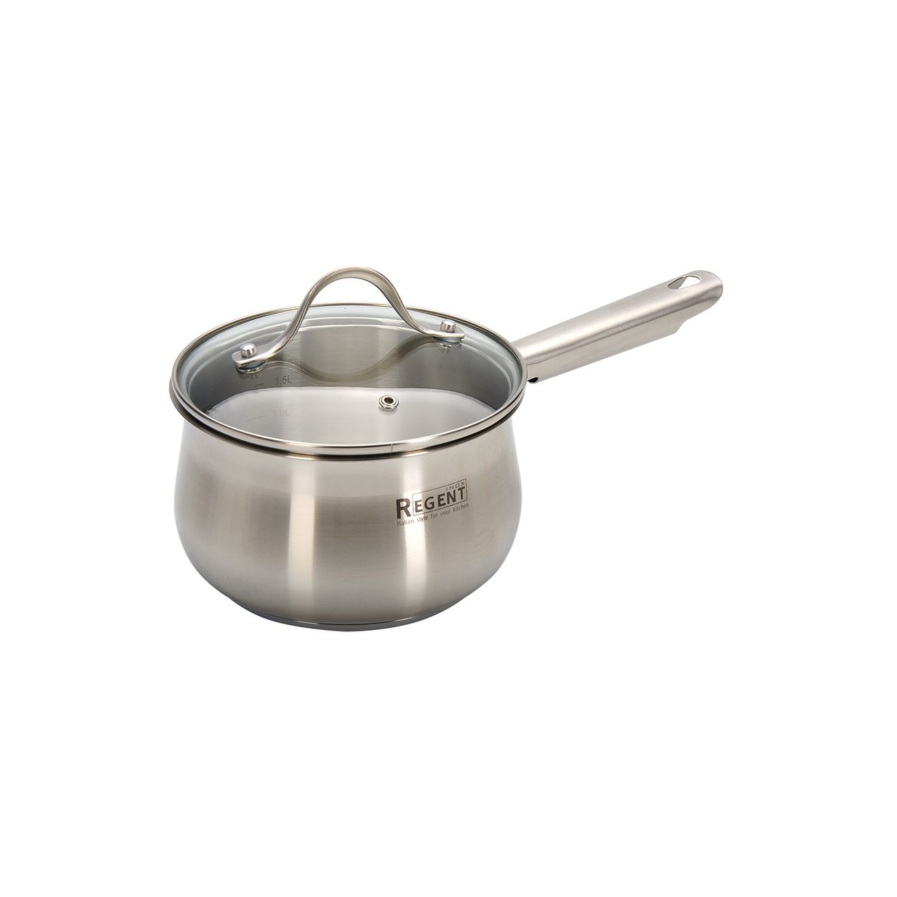 Ковш REGENT inox 93-Amv-01 Ameli 2,1л 16*10см с крышкой