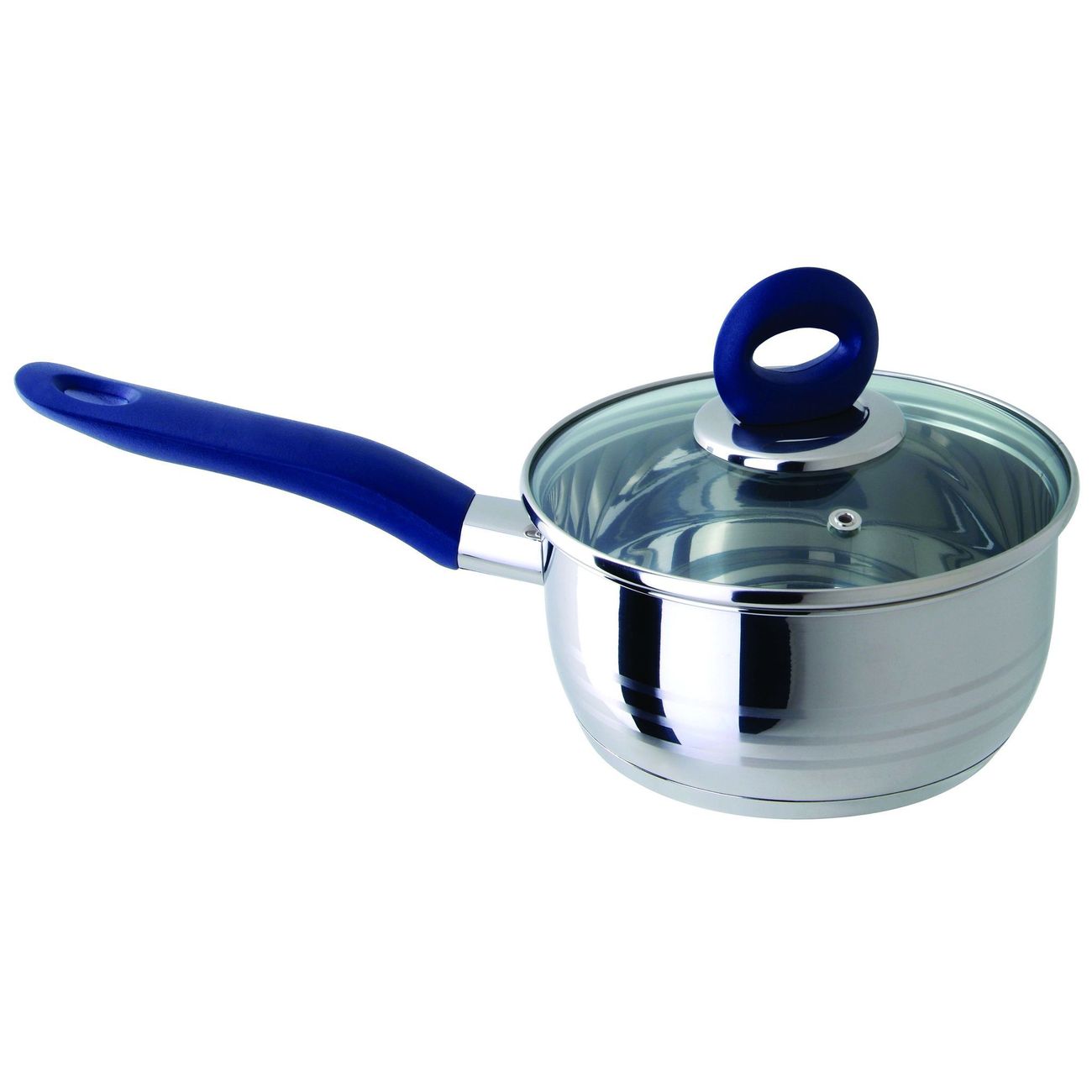 Ковш REGENT inox 93-Av01 Azzuro 1,5л 16х7,5см с крышкой