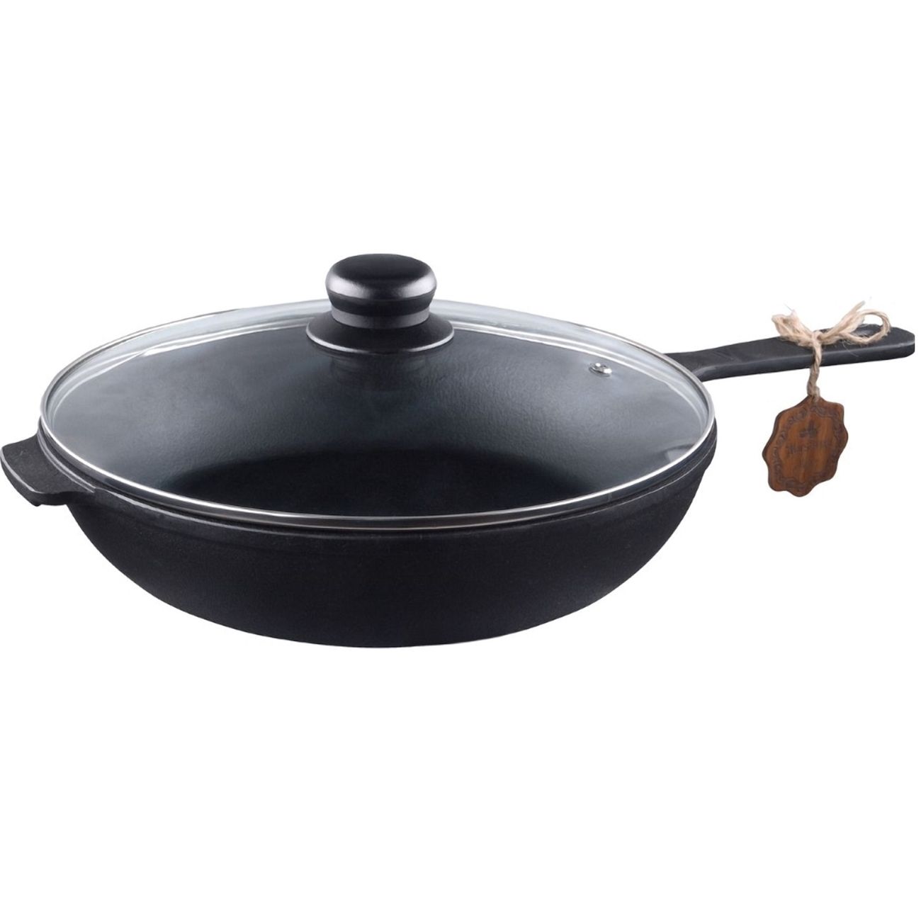 Сковорода Maysternya T202C3 24*6см с крышкой