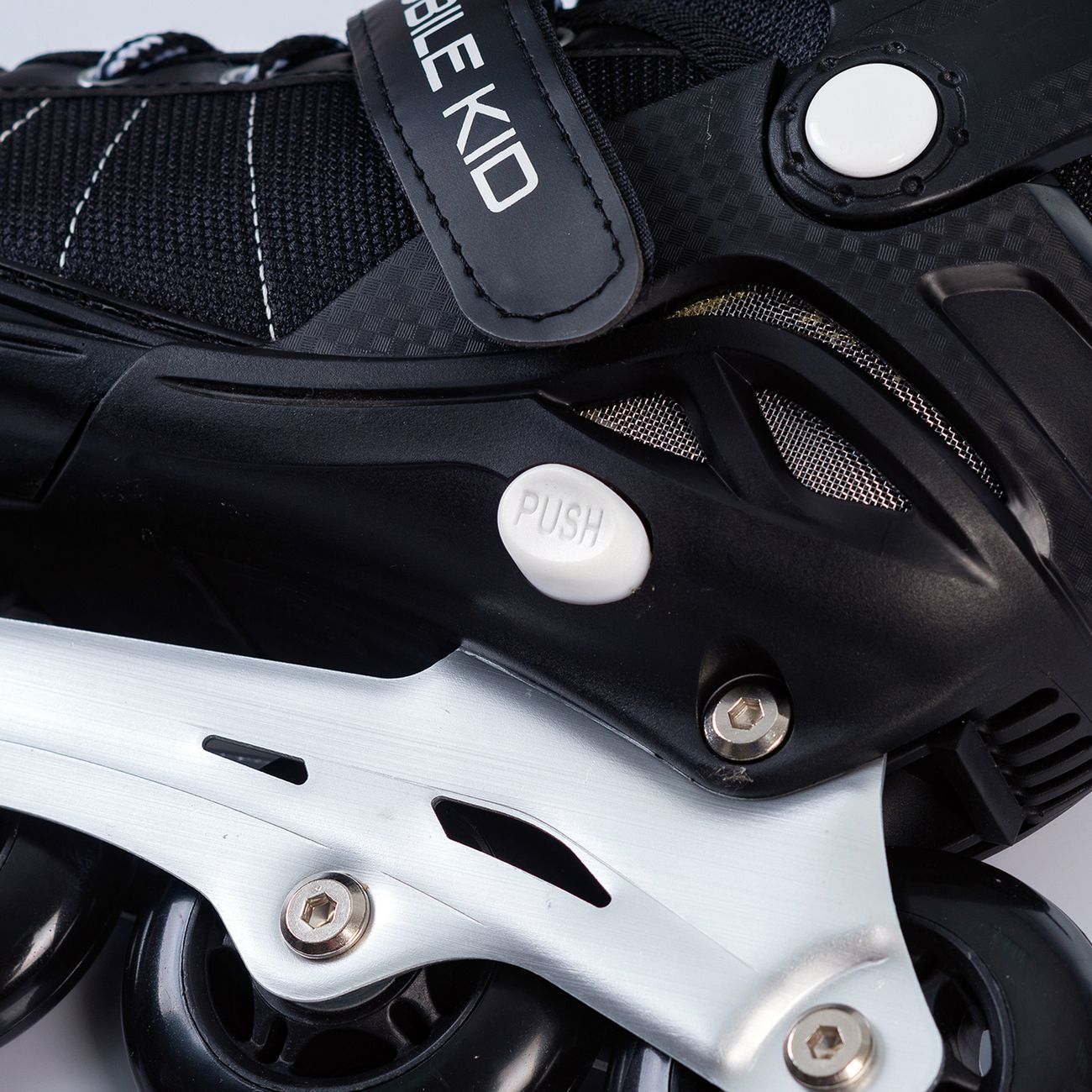 Коньки роликовые Mobile Kid Uni Skate L, Black