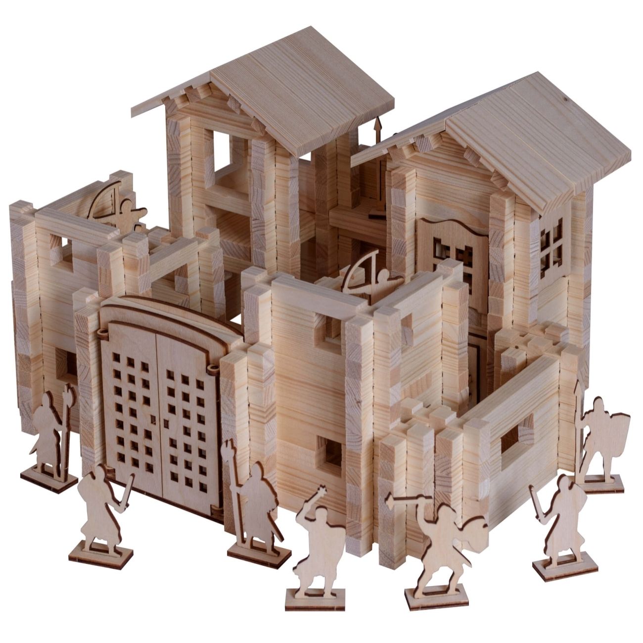 Конструктор детский ЛЕСОВИЧОК les 035 Замок №3 набор из 480 деталей