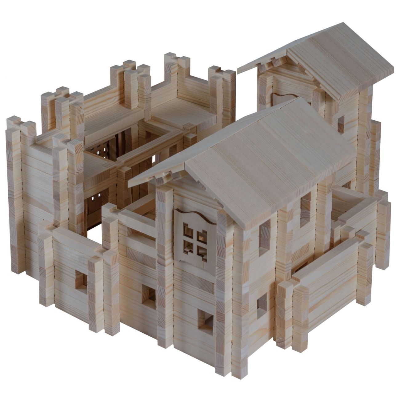 Конструктор детский ЛЕСОВИЧОК les 036 Замок №4 набор из 600 деталей