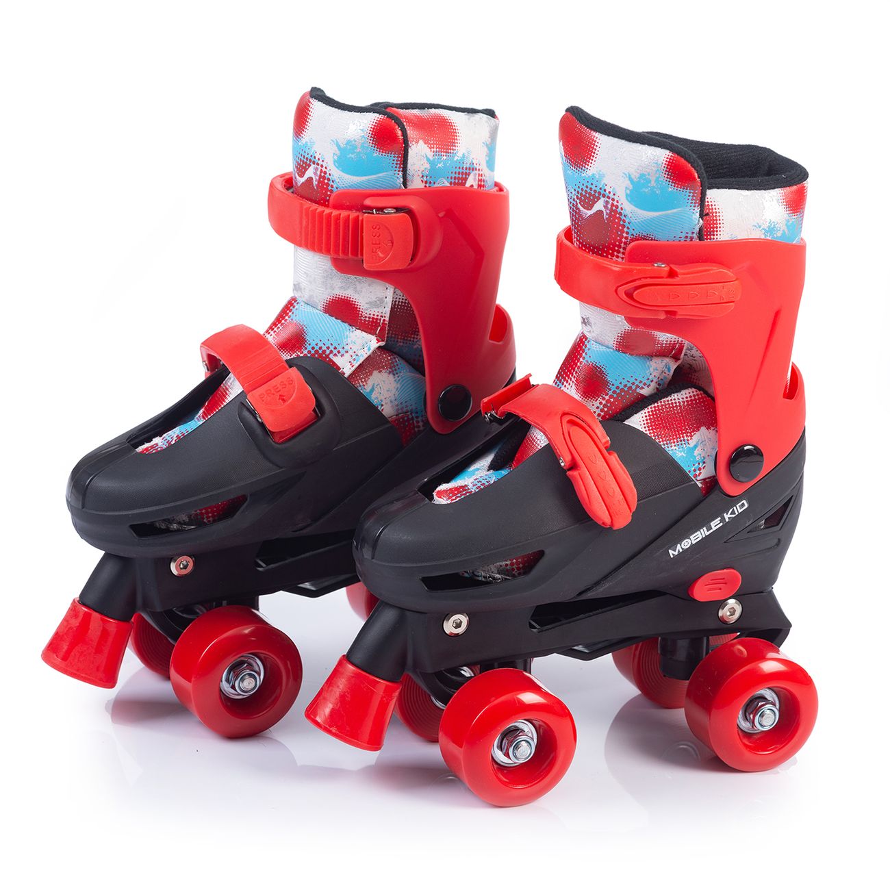 Коньки роликовые Mobile Kid Twin Seasons M, Red
