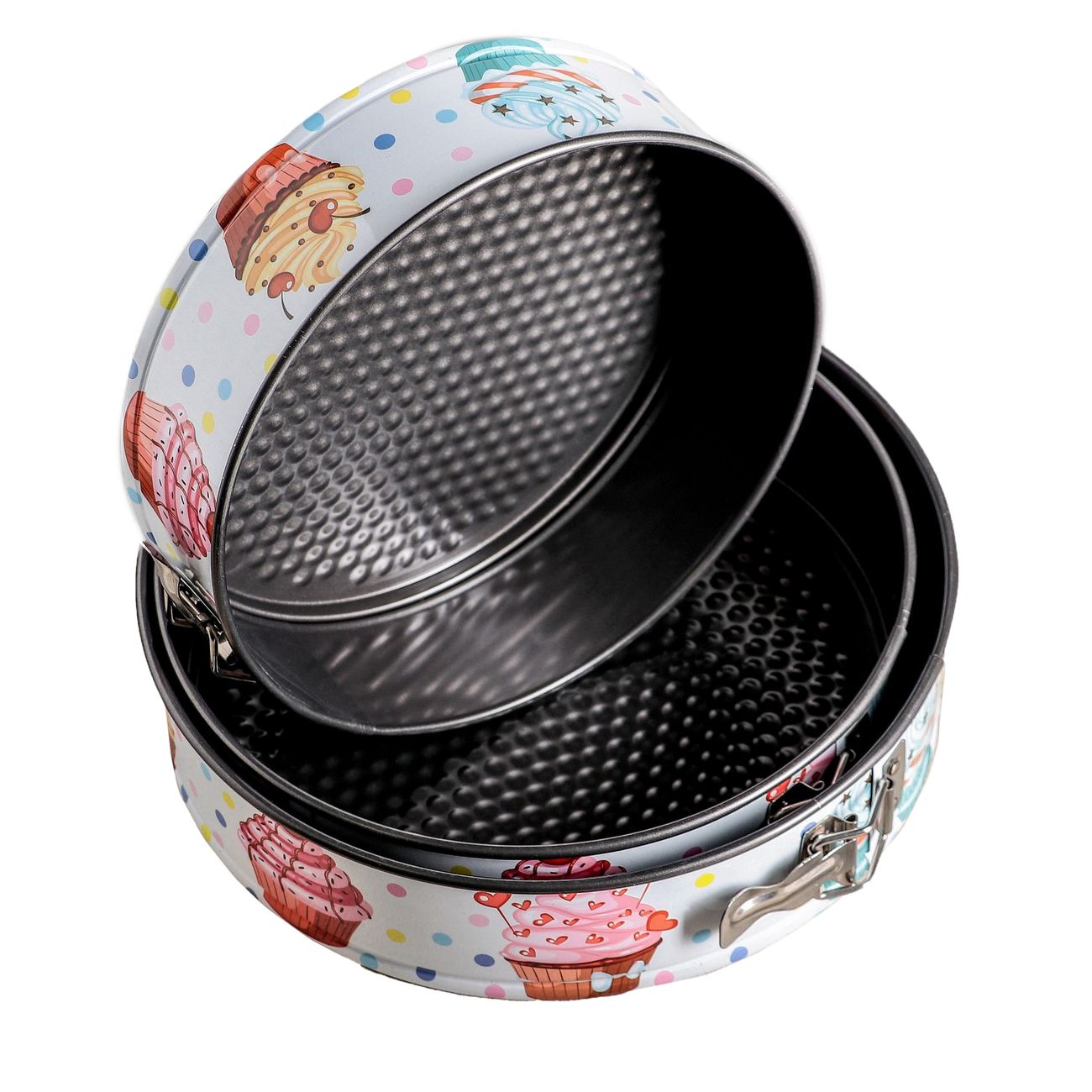 Набор Доляна 4113898 Десерт круг 3шт. 24/26/28см разъем.а/п