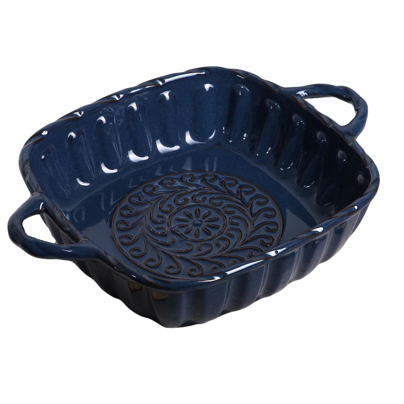 Форма для запекания Доляна 4980307 Квадрат. Массимо 33х25,5х7,5 см, синий