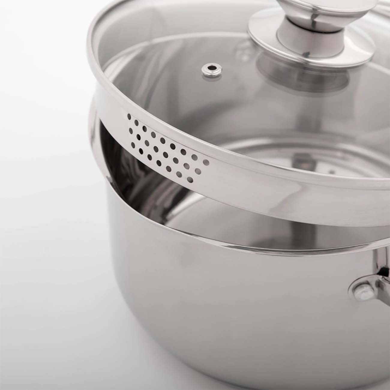 Кастрюля Magistro 4501330 Tefida 3л + крышка-дуршлаг