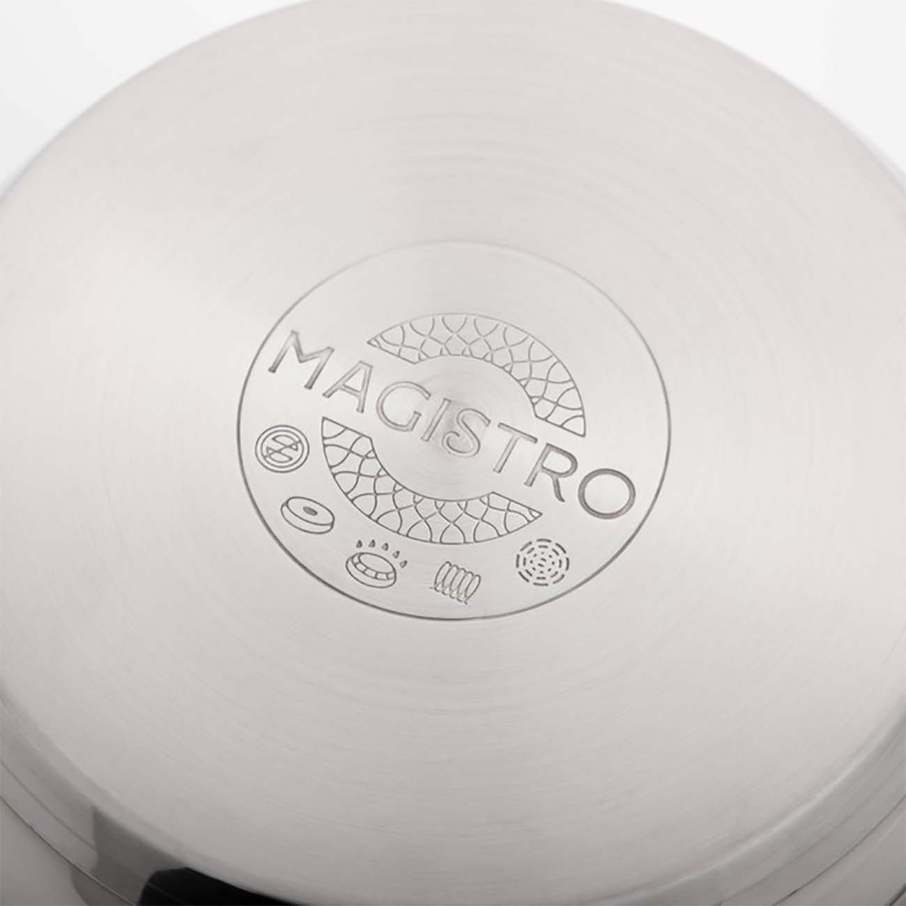 Кастрюля Magistro 4501330 Tefida 3л + крышка-дуршлаг