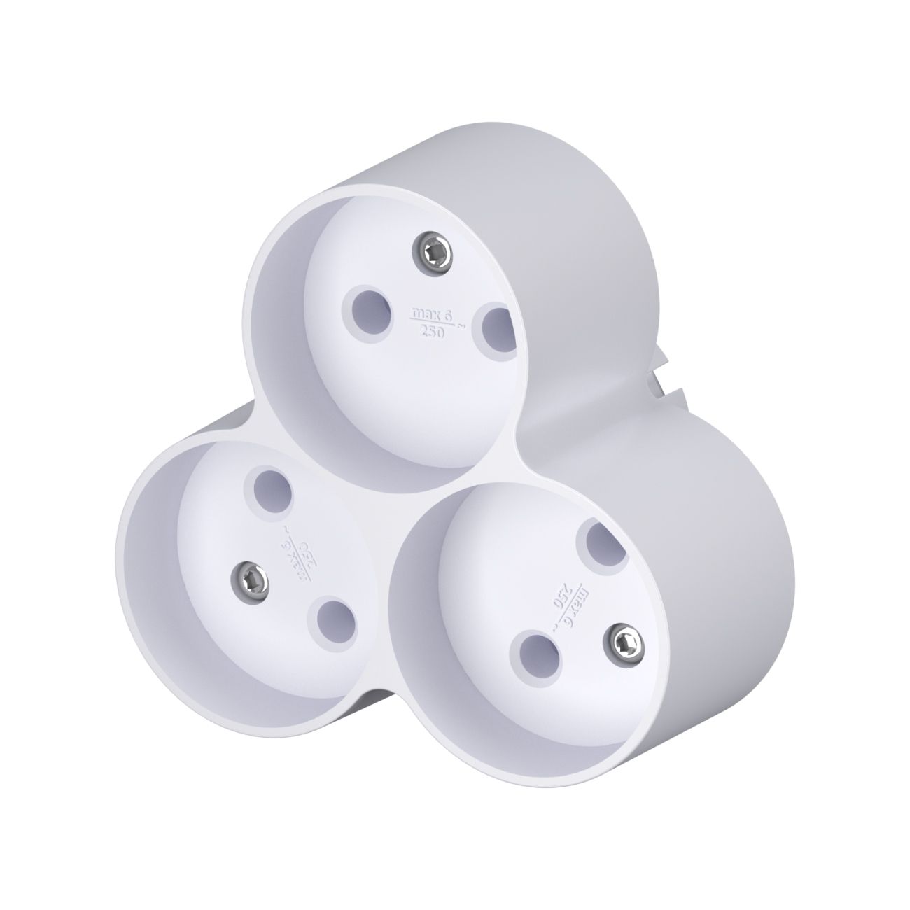 Тройник Фотон 12324 АМ 6-3 (3 розетки)