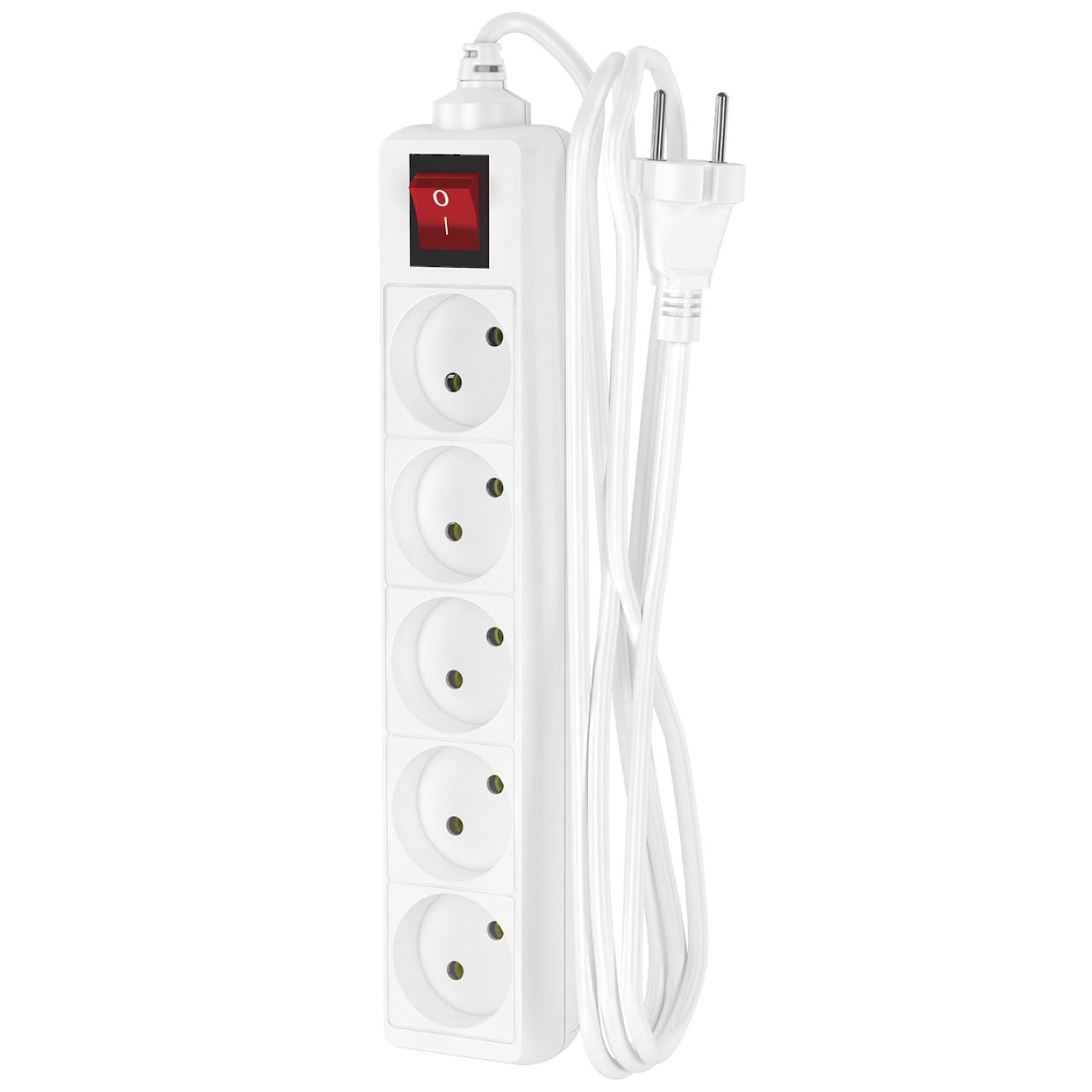 Удлинитель Фотон 21117 10-25S (2м, 5 розеток, белый) фото