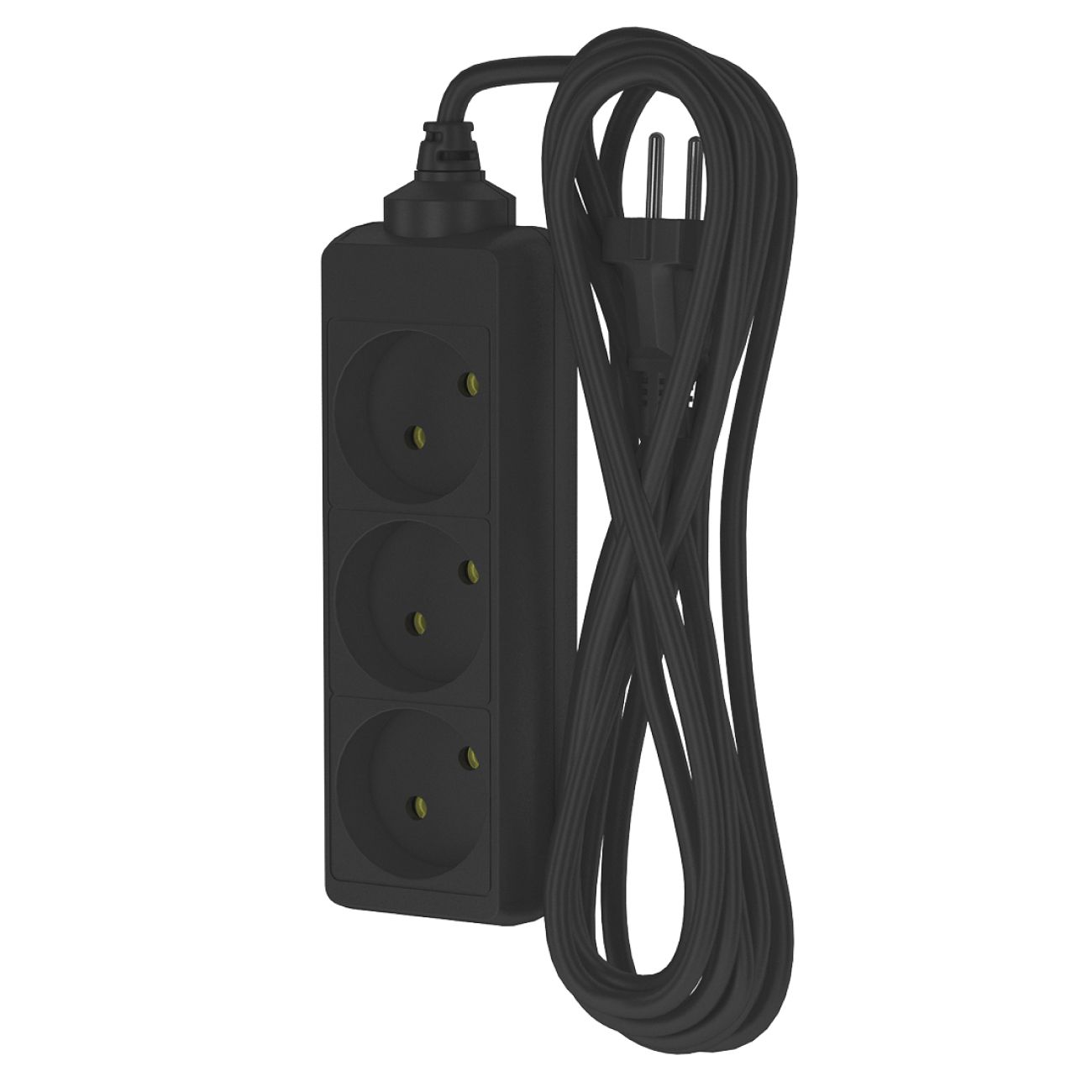 Удлинитель Фотон 22720 10-53 (5м, 3 розетки, черный) фото