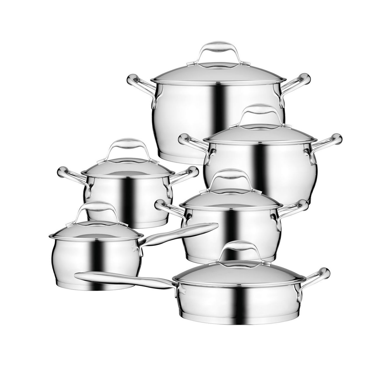 Набор посуды BergHOFF Essentials Zeno 1100178 (12 предметов)