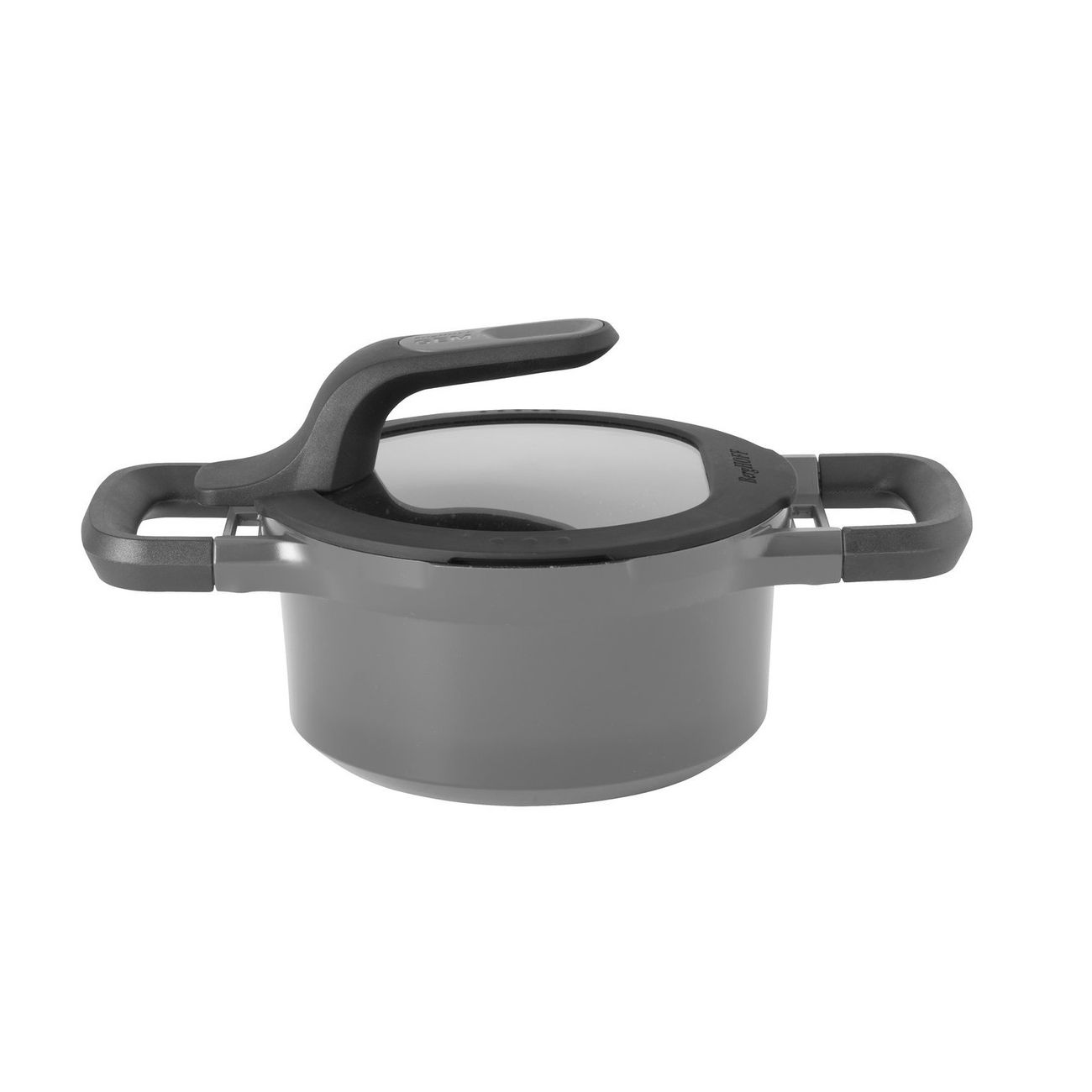 Кастрюля BergHOFF Gem 2307416 1,5 л с крышкой серый