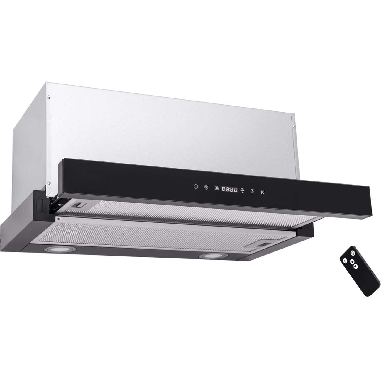 Вытяжка встраиваемая в шкаф 60 см Exiteq EX 1146 Black (E10131)