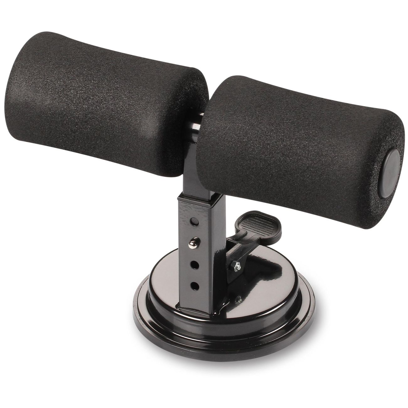 Упоры для отжиманий Indigo IN148 Sit Up Bar, черный (вакуумный)